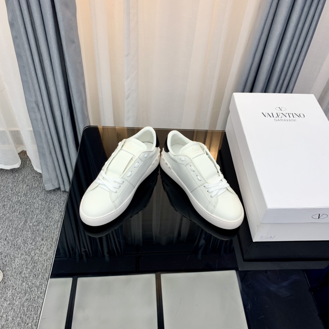 Valentino VLTN Logo Strap Sneakers White/Black