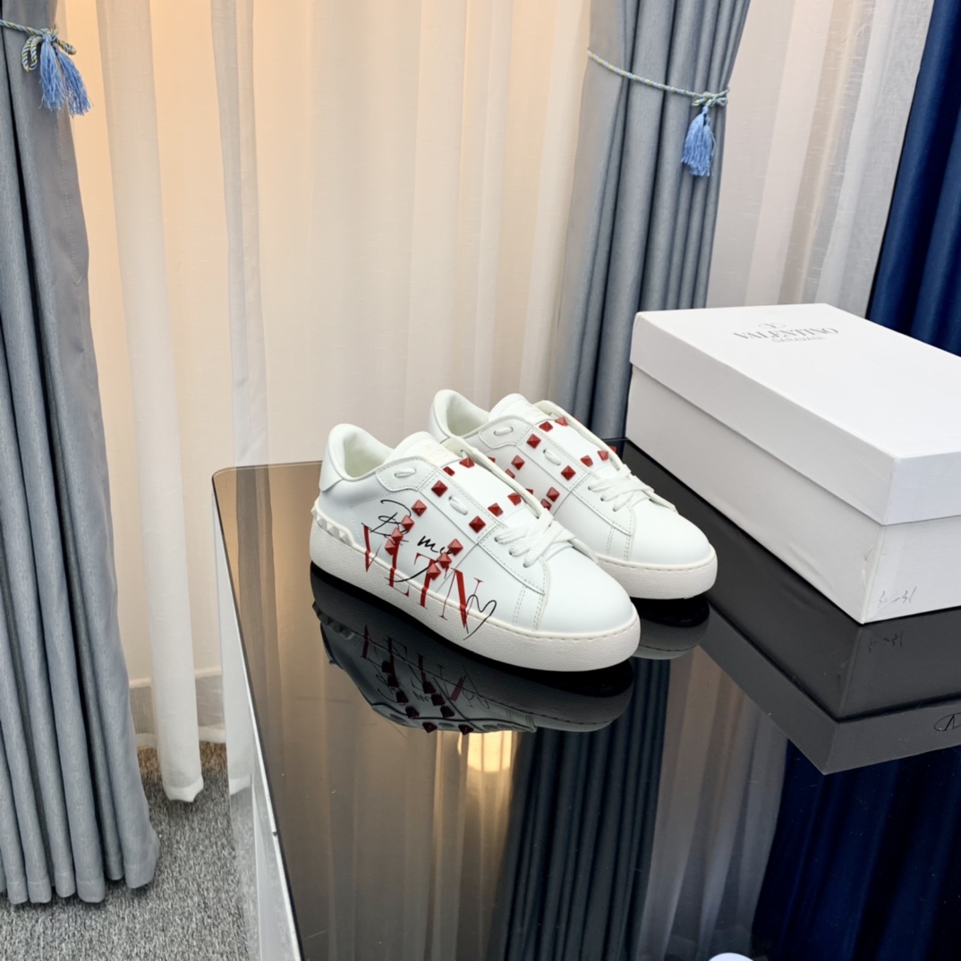 Valentino VLTN Studded Sneakers White