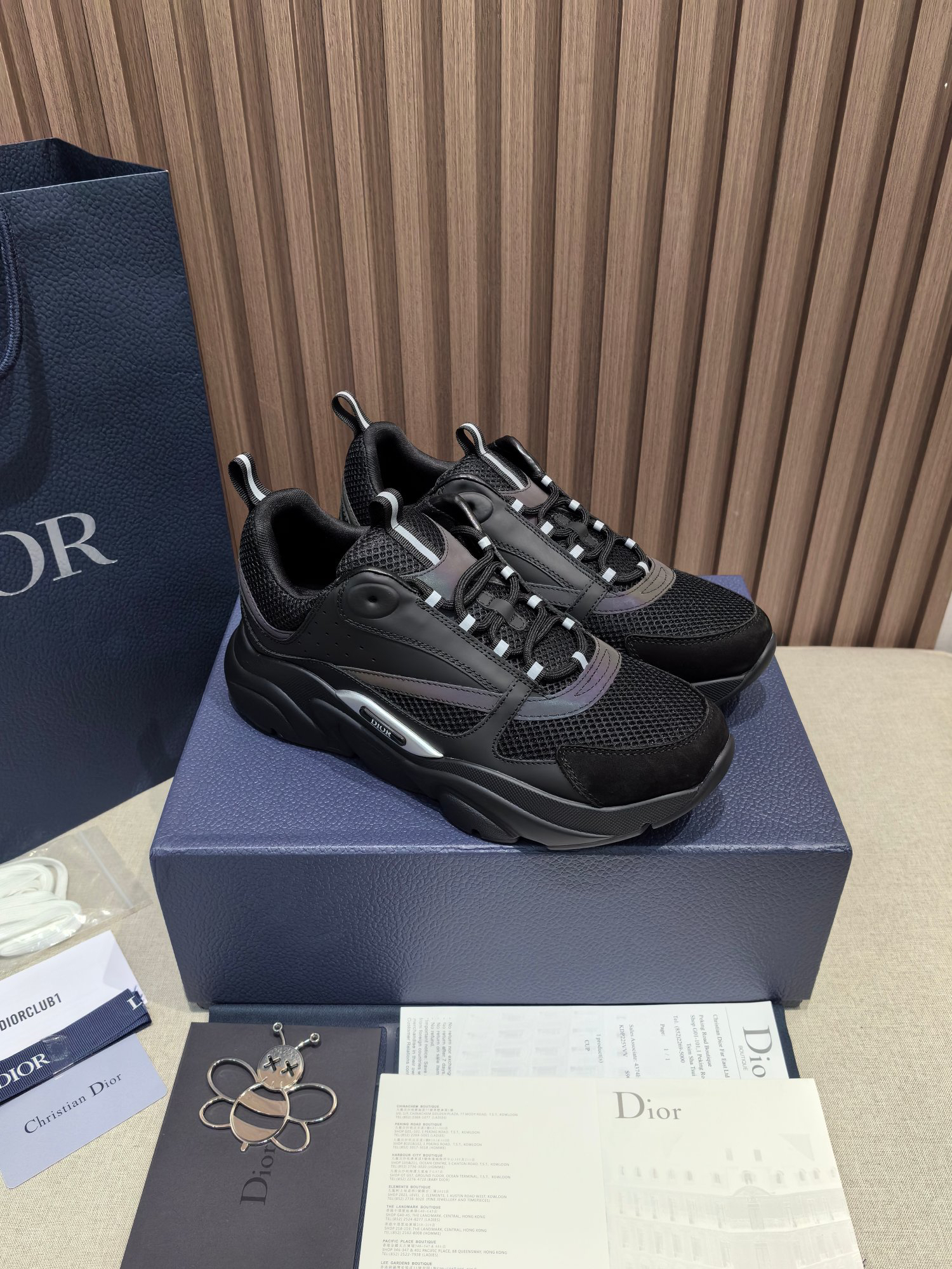 Dior B22 Chunky Sneaker Black