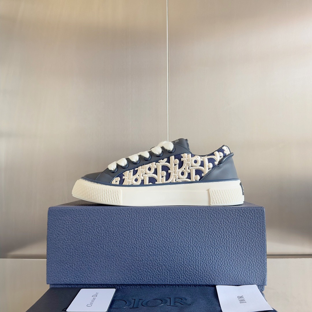 Dior B33 Oblique Sneakers Navy
