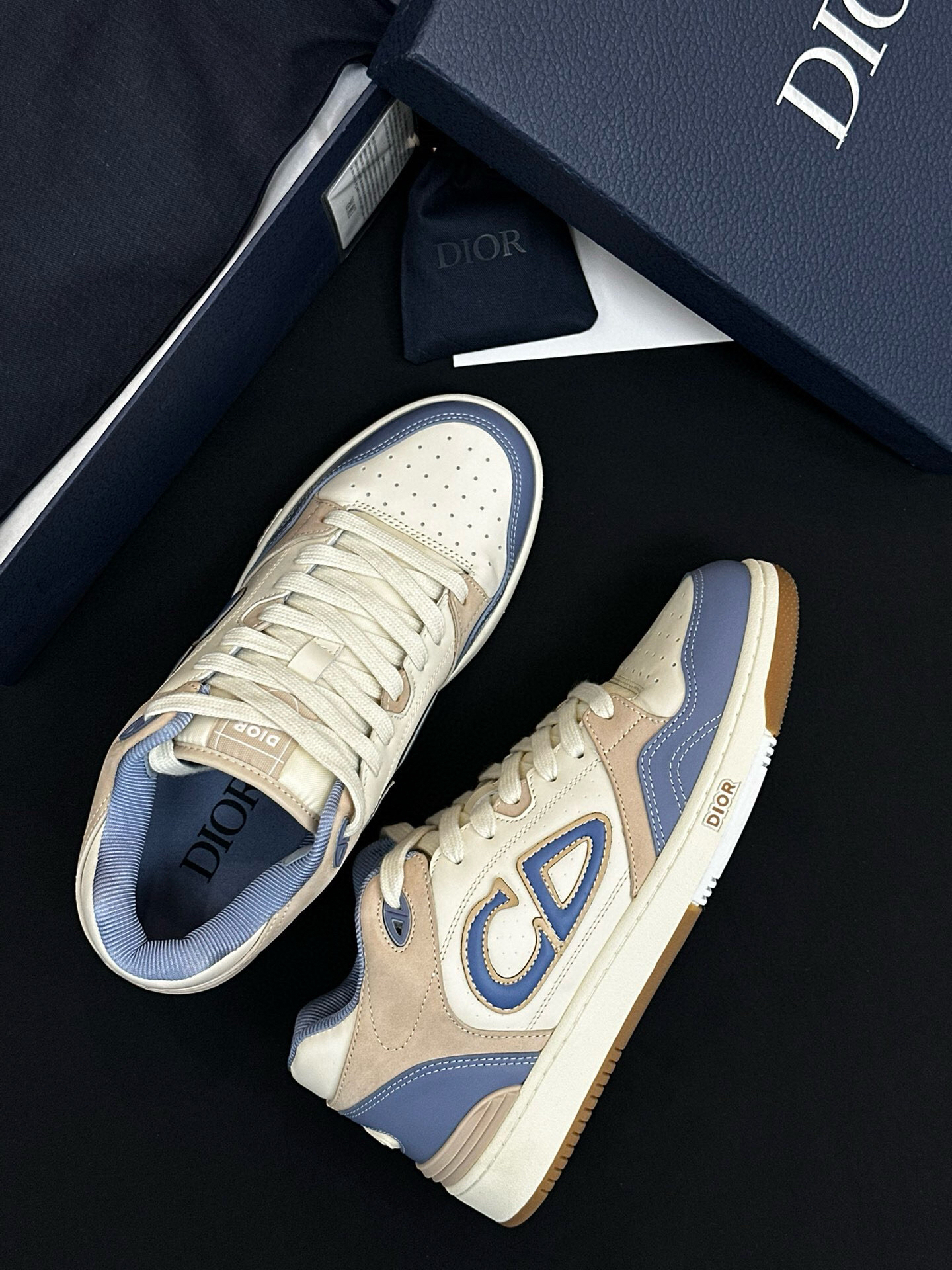 Dior B57 Low-Top Sneakers Blue