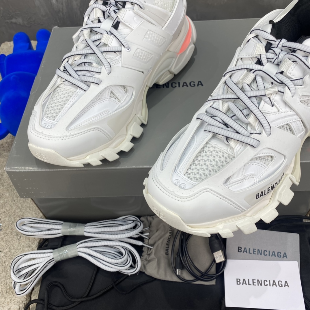 Balenciaga Track LED Trainer White