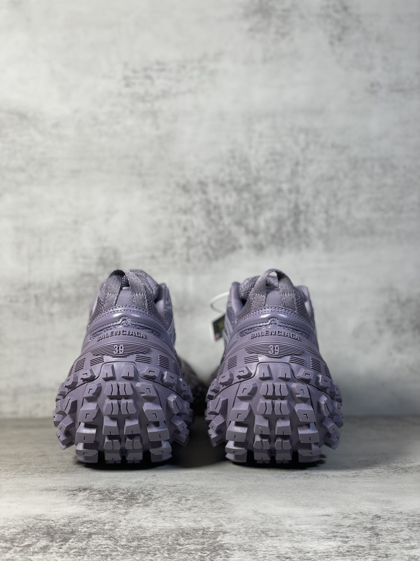 Balenciaga Defender Platform Sneakers Purple