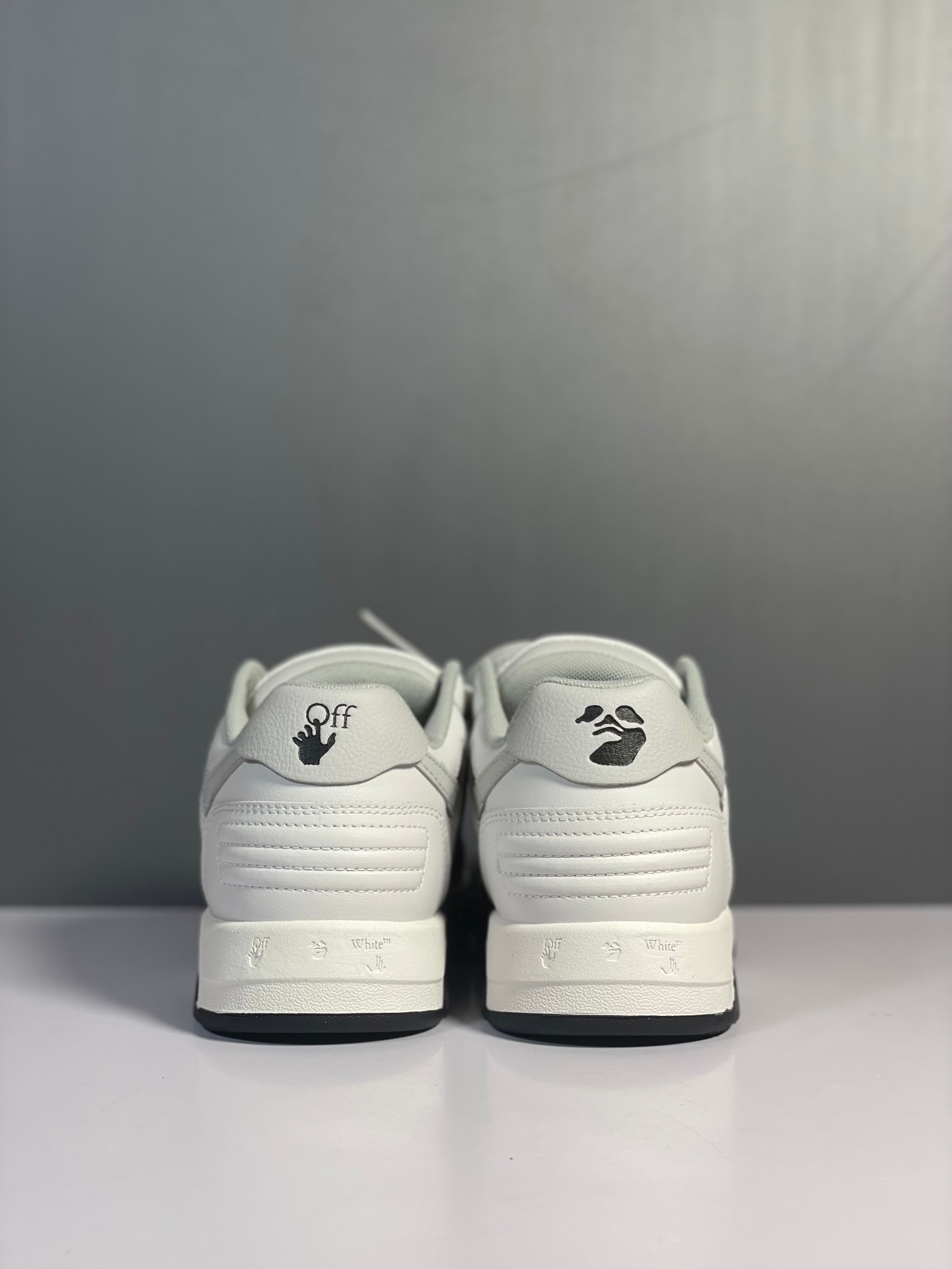 Off-White Out Of Office Low-Top Sneakers Black/White/Grey
