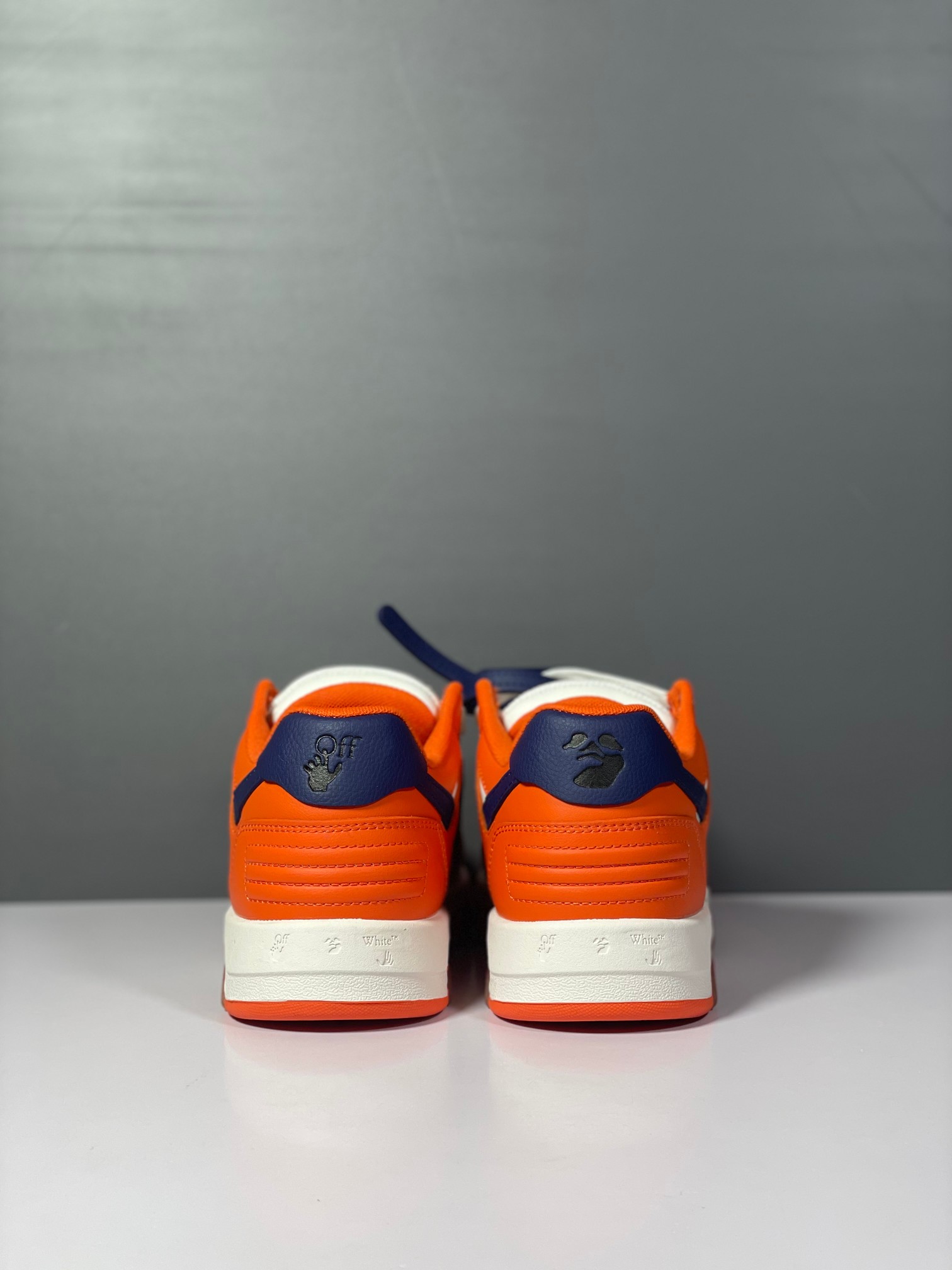 Off-White Out Of Office Low Top Sneakers White/Orange/Navy
