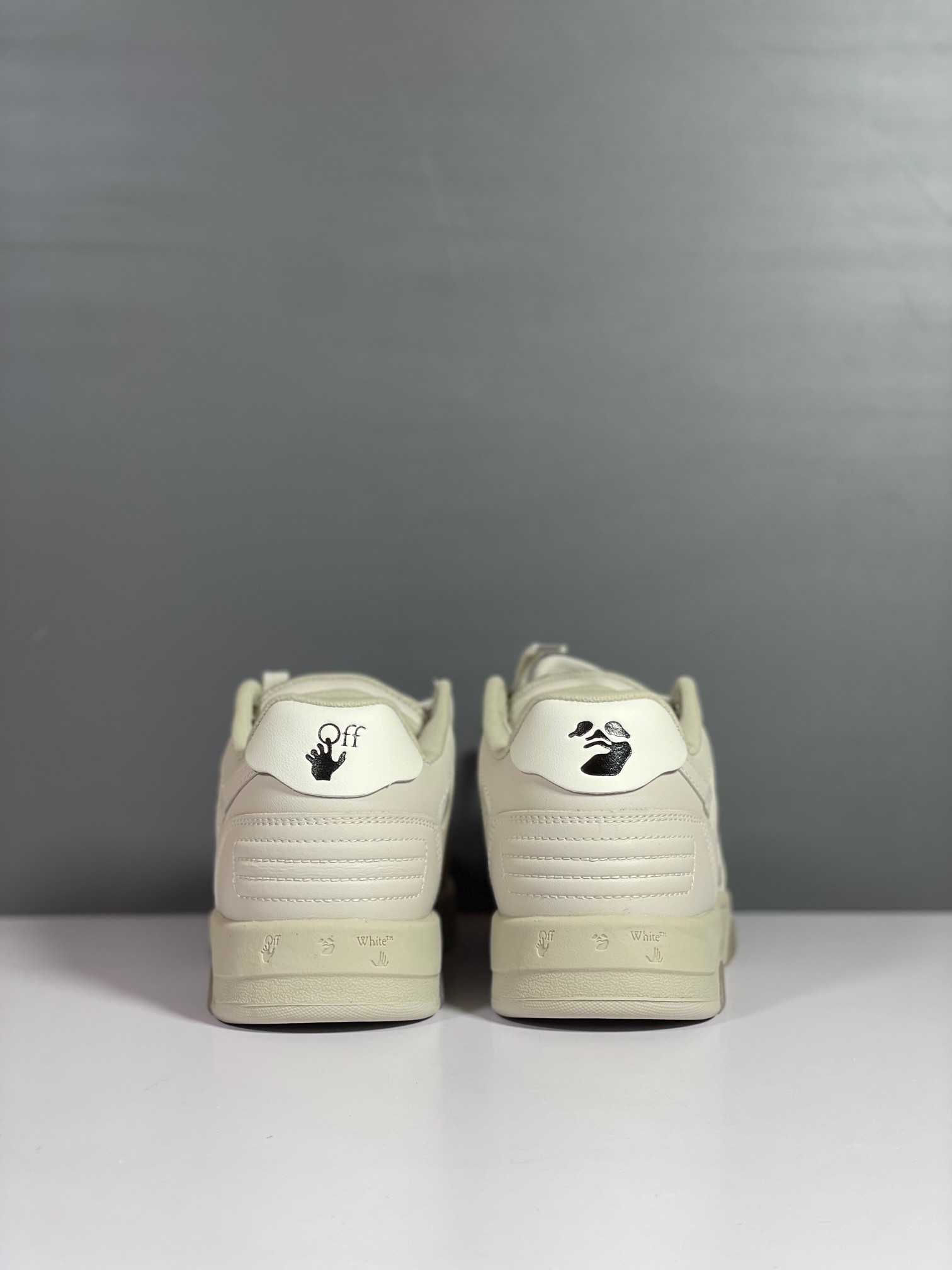 Off-White Out Of Office Low Sneakers Beige