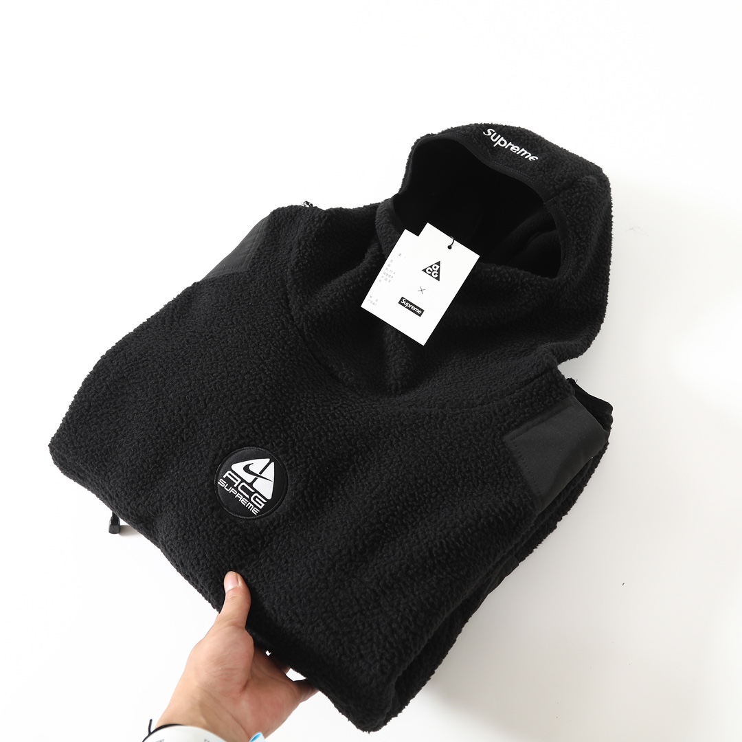 Supreme x Nike ACG Fleece Pullover Black
