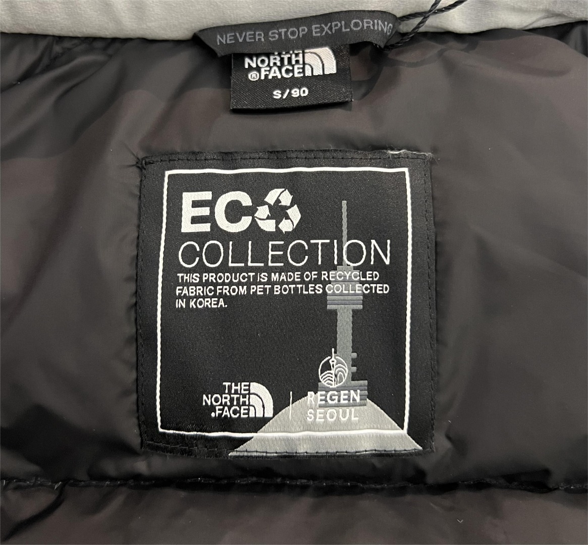 The North Face Multi-Pocket Down Hooded Jacket Graphite Gray