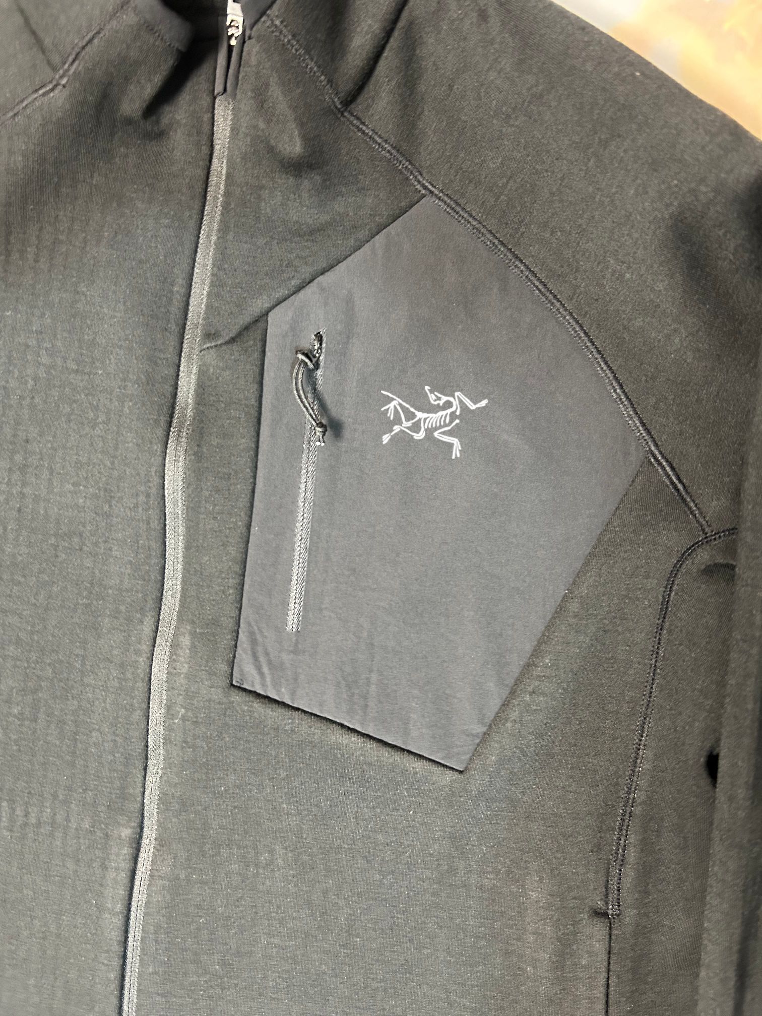 Arc'teryx Full-Zip Fleece Jacket Black