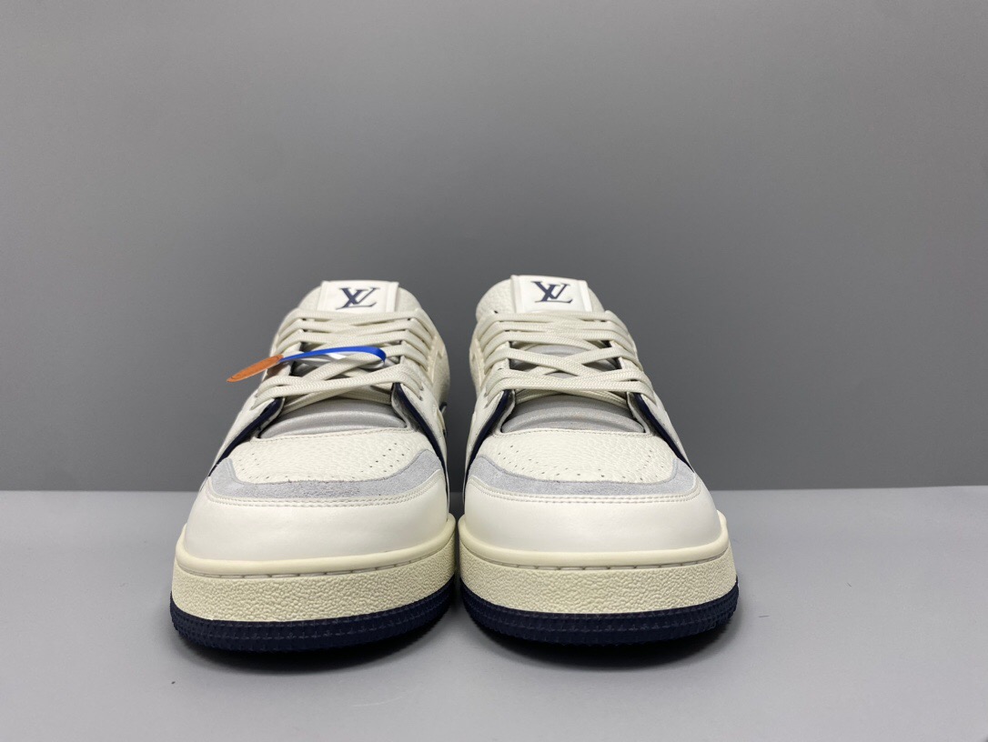 Louis Vuitton LV Trainer #54 Sneakers White Blue
