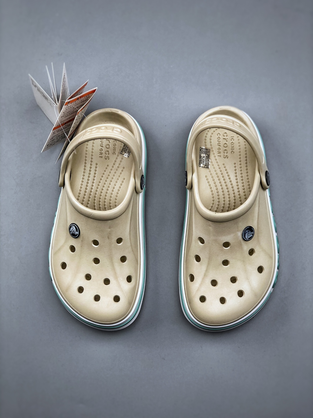 Crocs Classic Platform Clog Sandals Beige