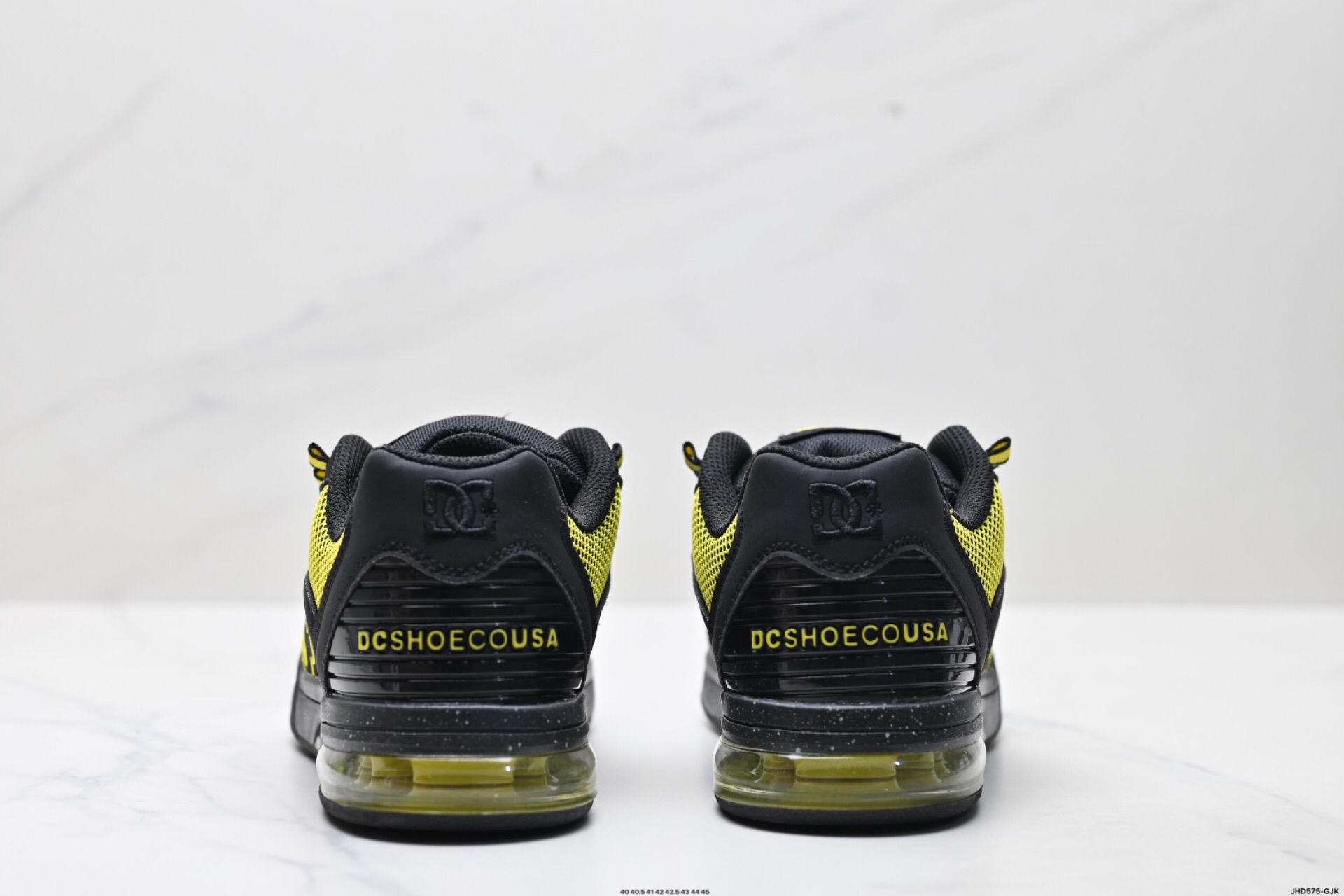 DC Shoes Air Cushion Sneaker Black/Yellow