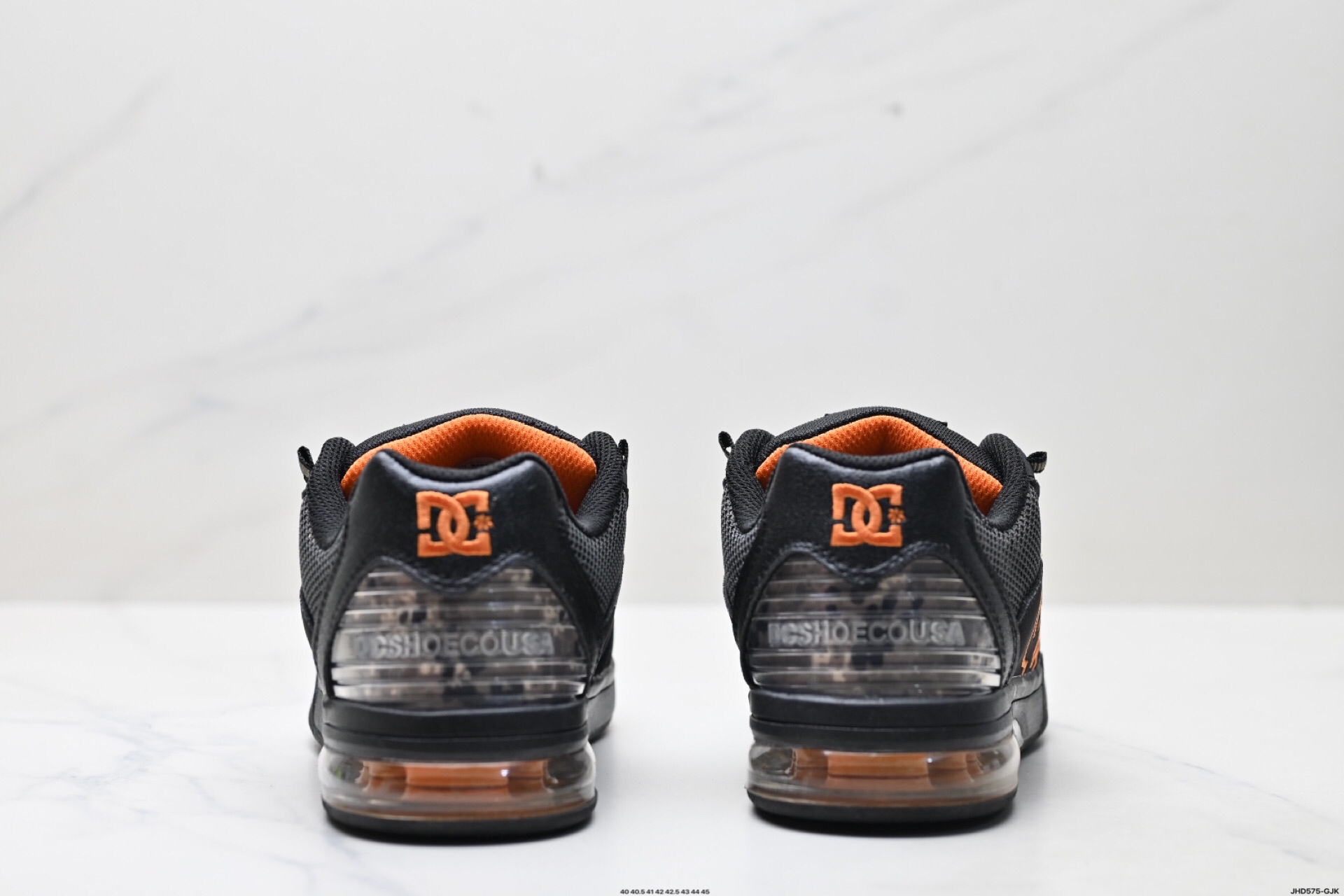 DC Shoes Versatile Air Low-Top Sneakers Black/Orange