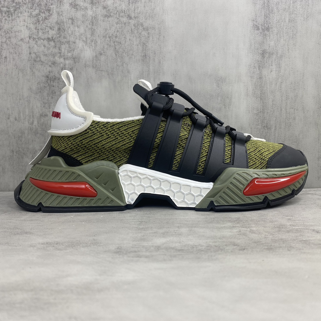 Dolce & Gabbana DG Chunky Dad Sneakers Green