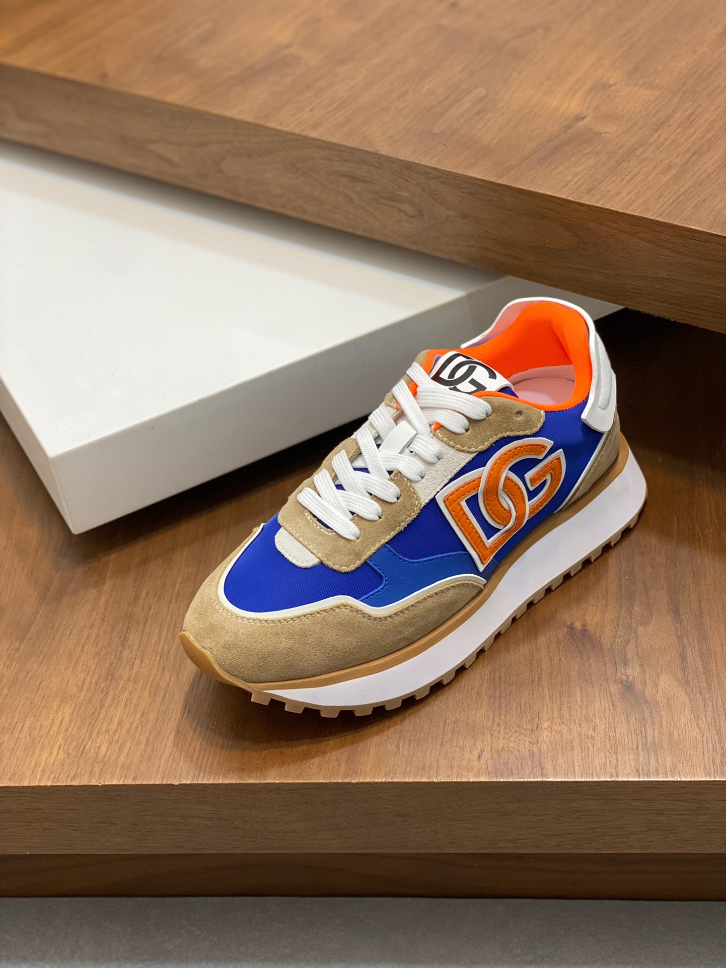 Dolce & Gabbana DG Retro Runner Sneakers Multicolor