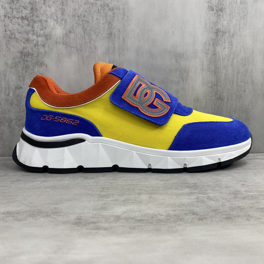 Dolce & Gabbana Daymaster Sneakers Blue/Yellow/Orange