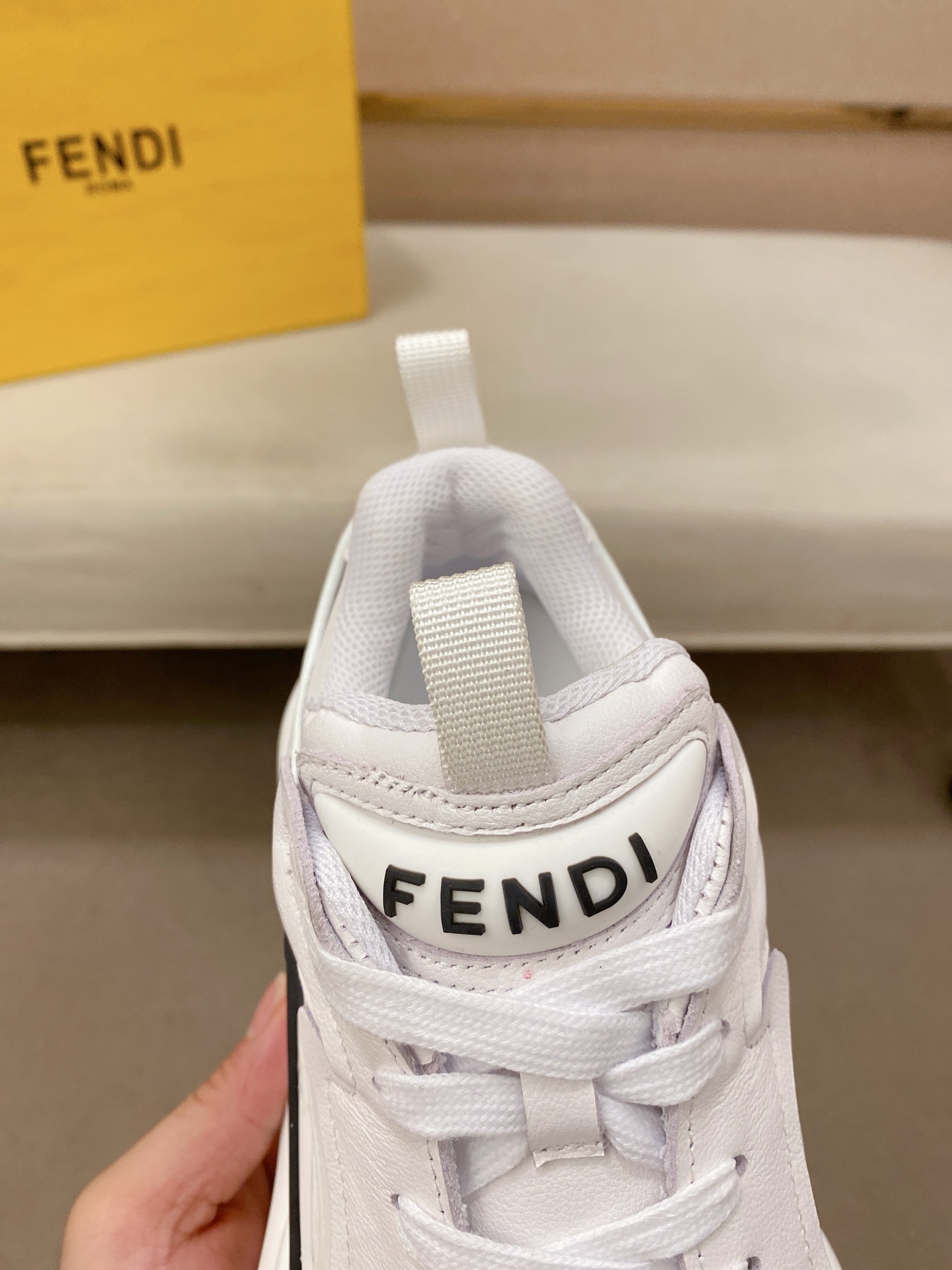 Fendi Flow Chunky Sneakers White/Black