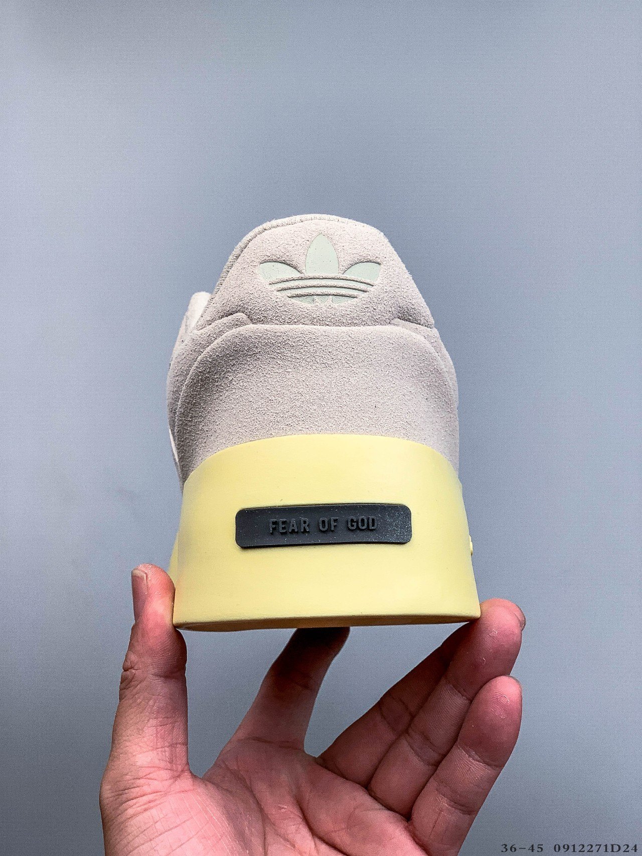 Adidas Fear of God Forum 86 Low Grey Yellow