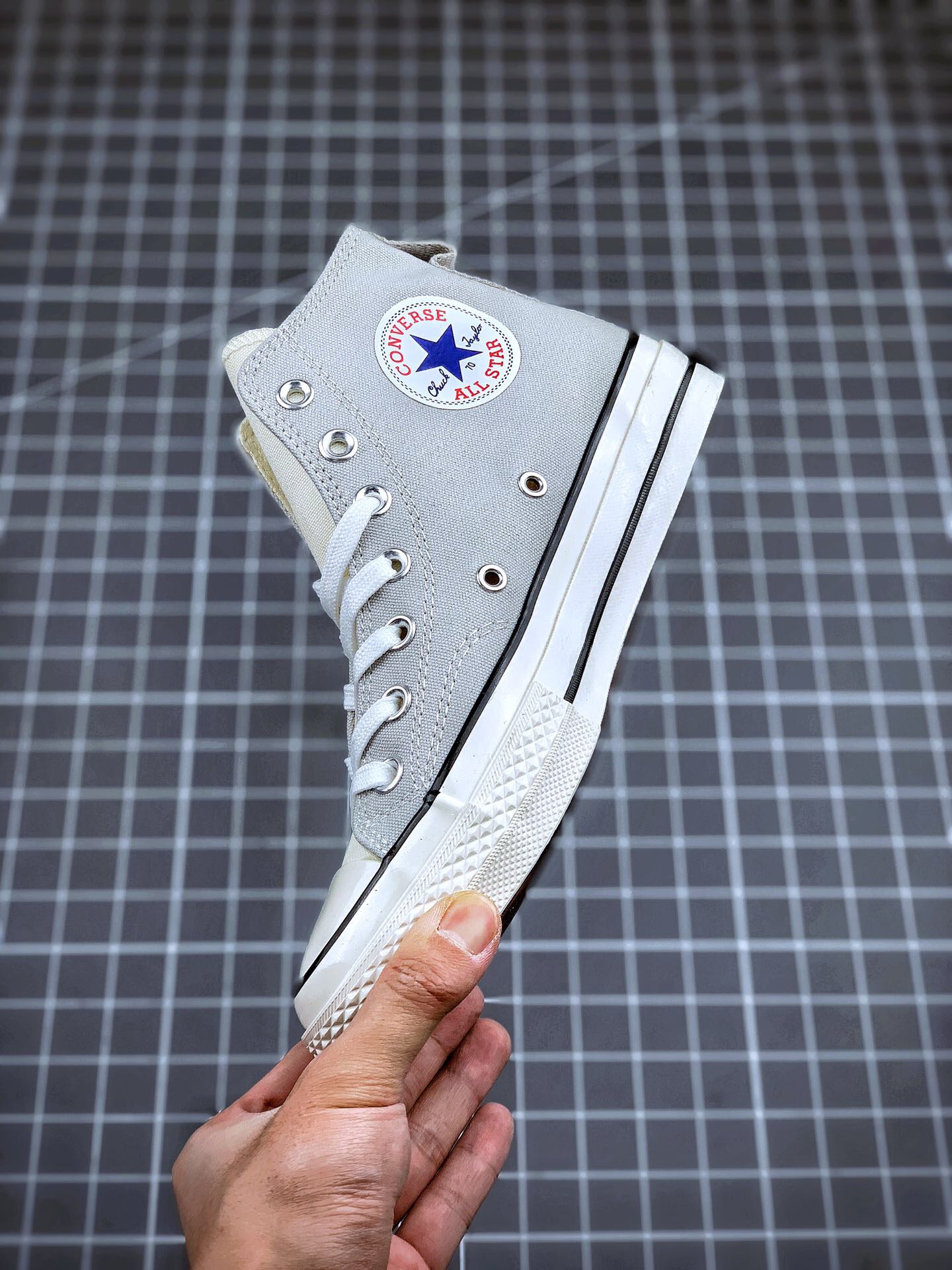 Essentials x Converse Chuck 70 Hi Grey