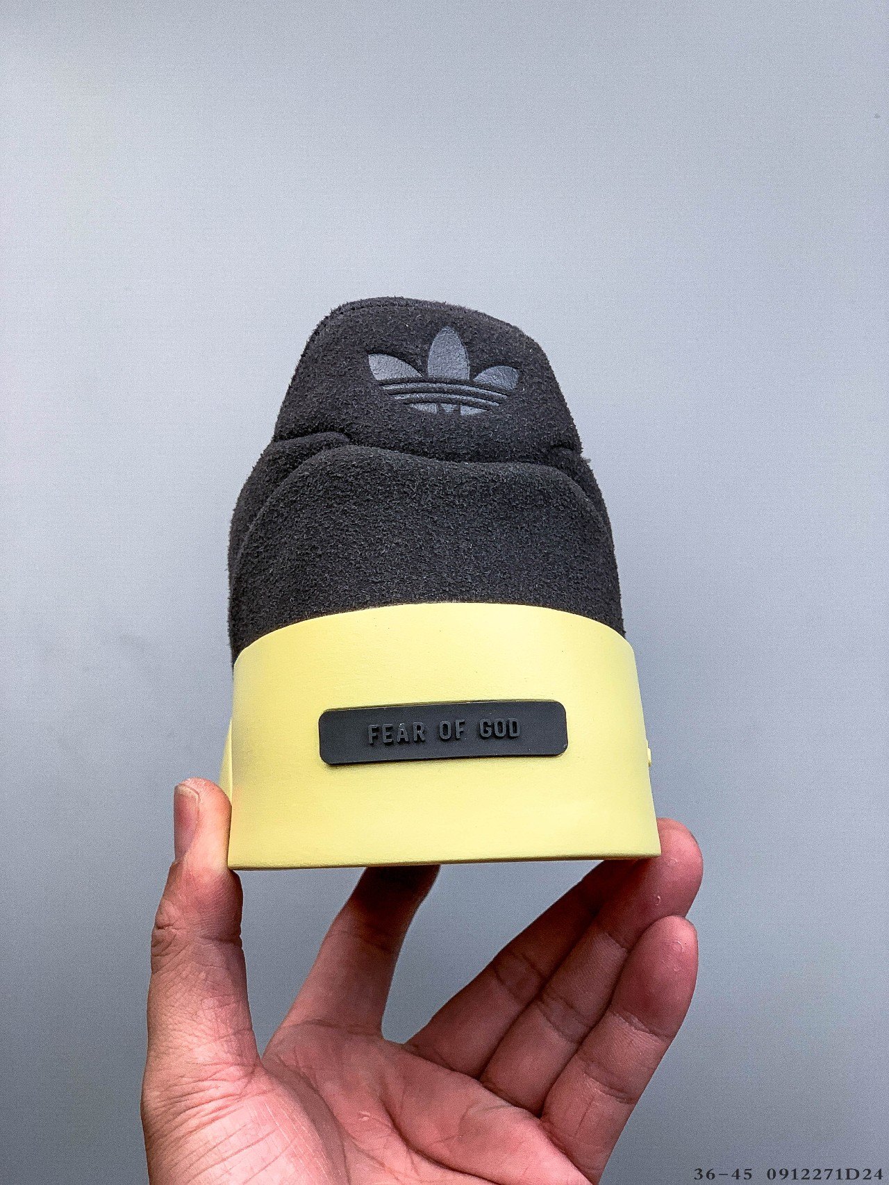 Adidas Forum 86 Low Lifted Sneaker Black/Yellow