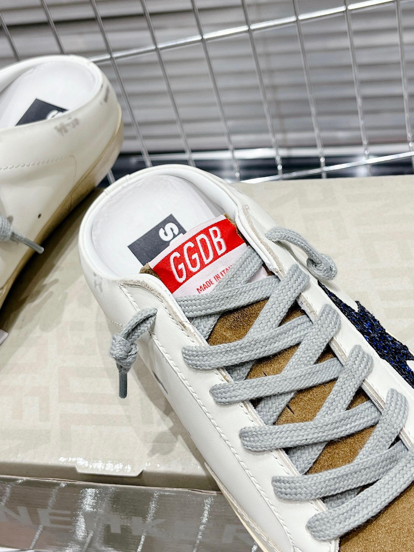 Golden Goose Superstar Sabot Sneakers White