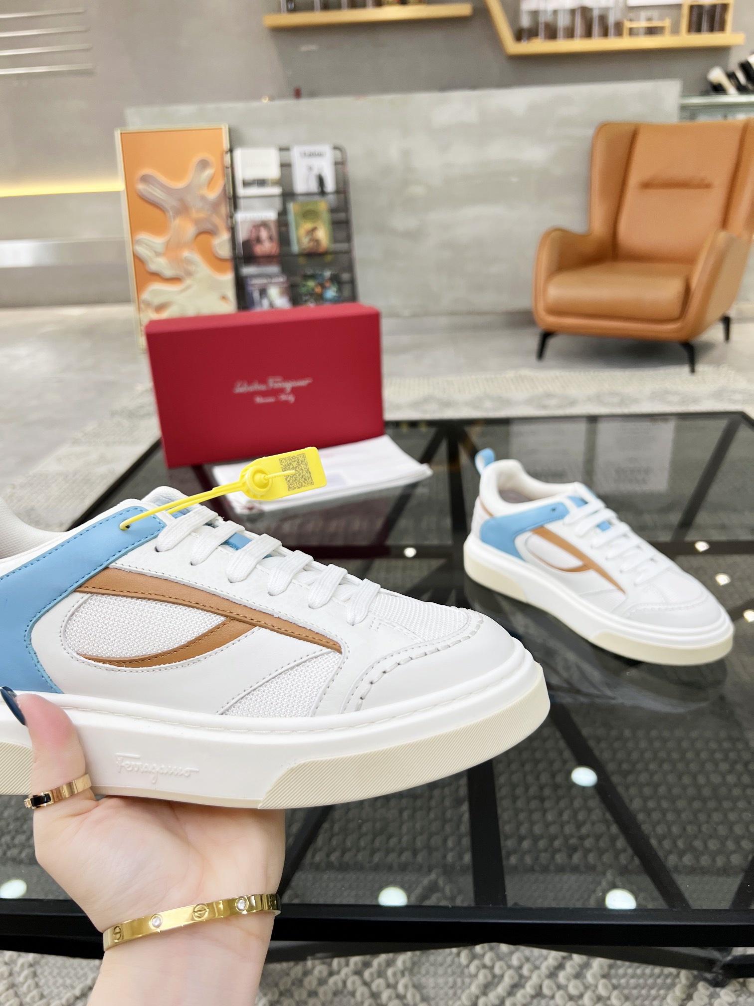 Salvatore Ferragamo Casual Sneakers Multicolor
