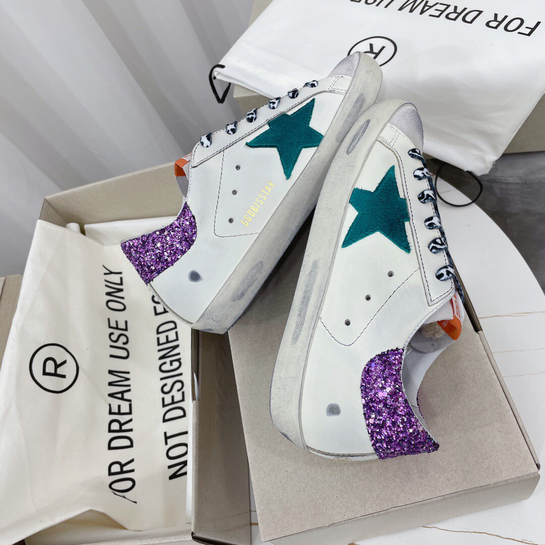 Golden Goose Superstar Star Sneakers Multicolor