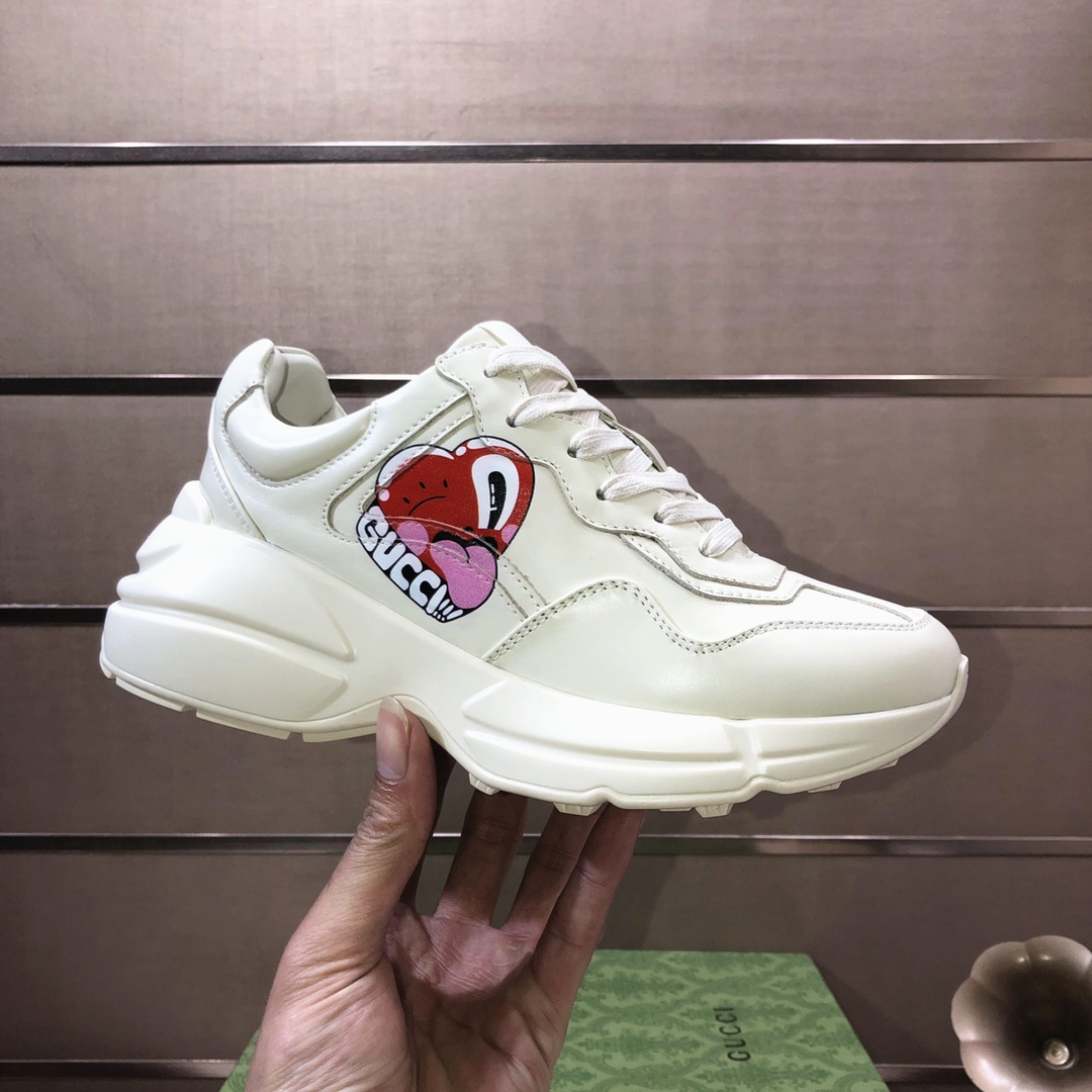 Gucci Rhyton Cherry Sneaker Cream