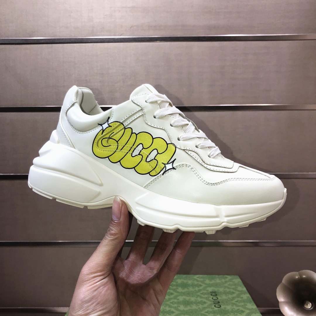 Gucci Rhyton Dad Sneakers Cream