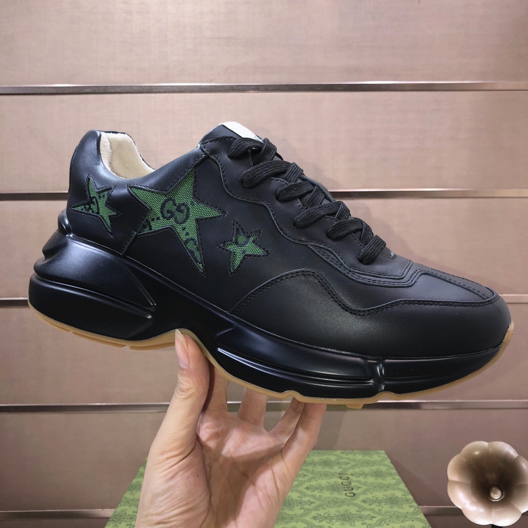 Gucci Chunky Dad Sneakers Black/Green