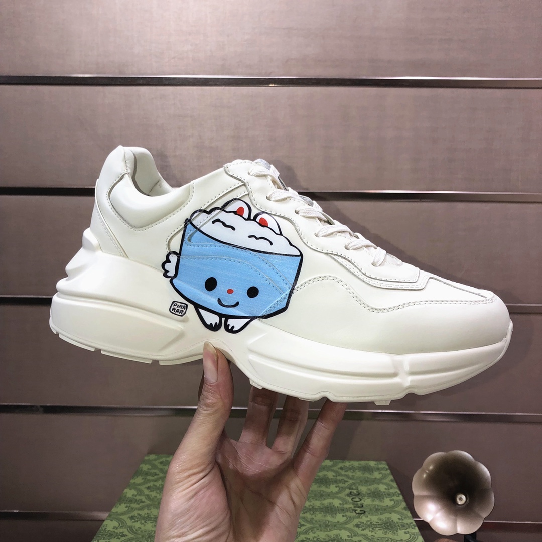 Gucci Dad Sneakers Cartoon White