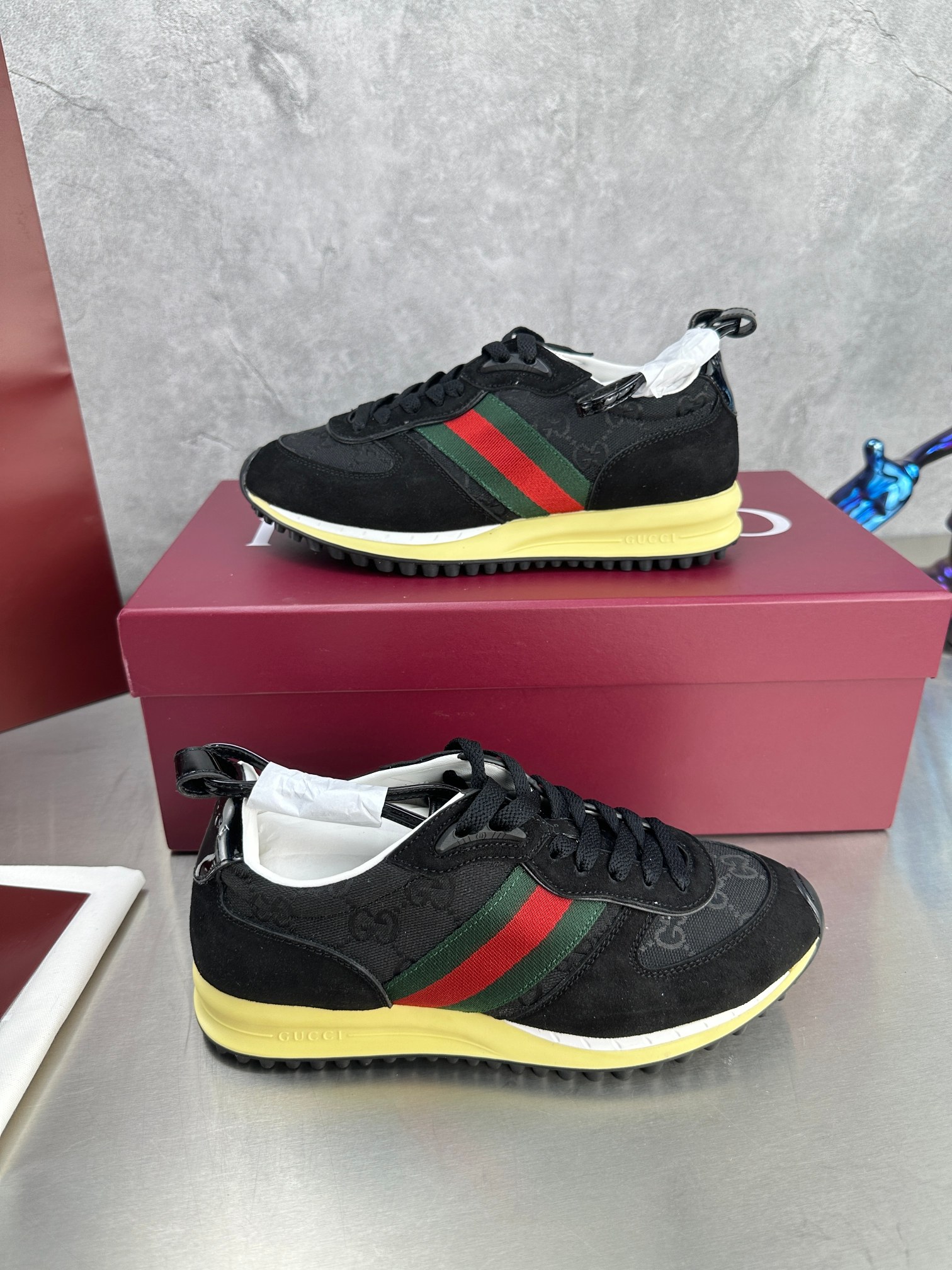 Gucci Re-Motion Platform Sneakers Black