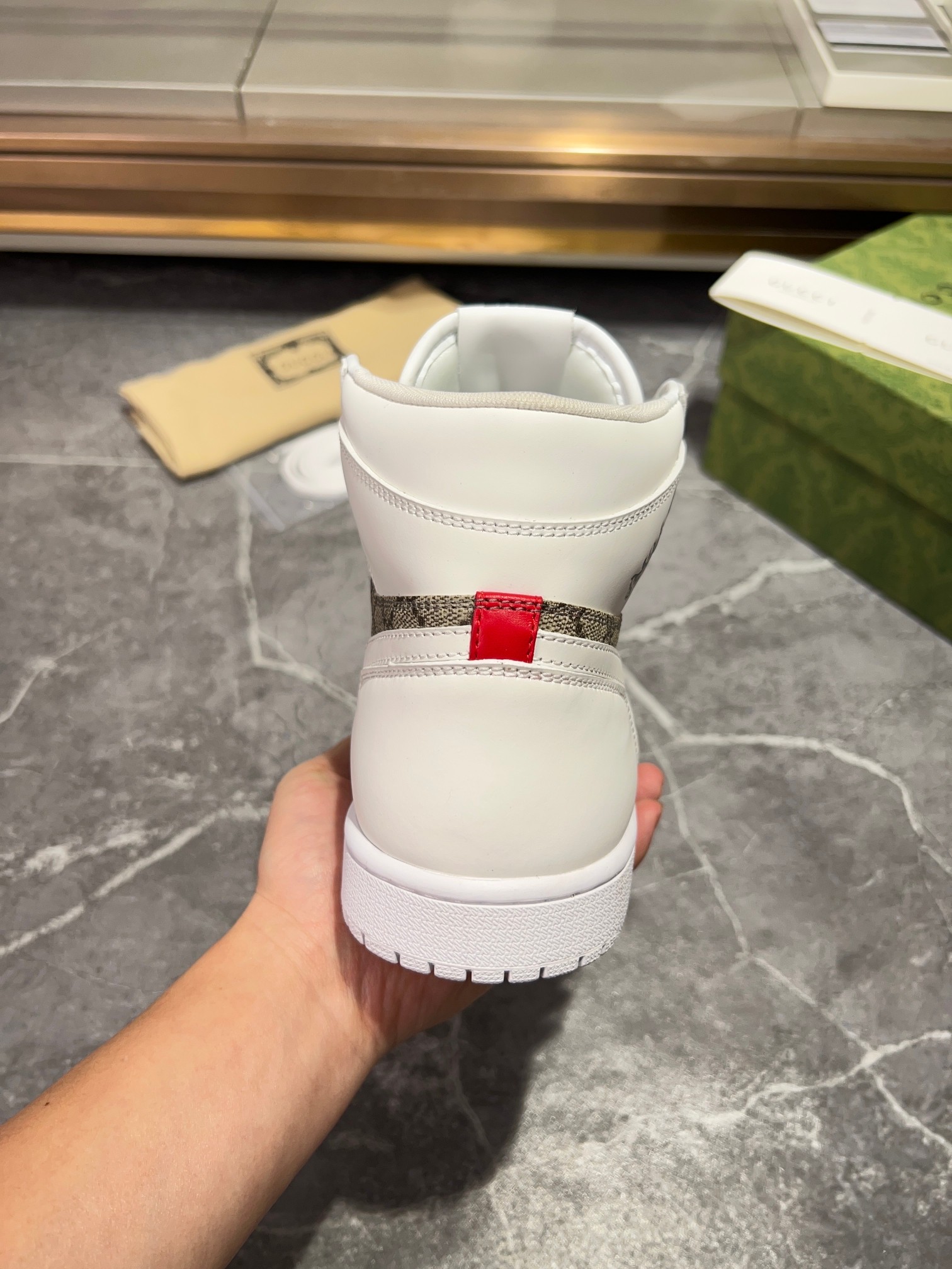 Gucci GG Canvas High-Top Sneakers Multi-Color