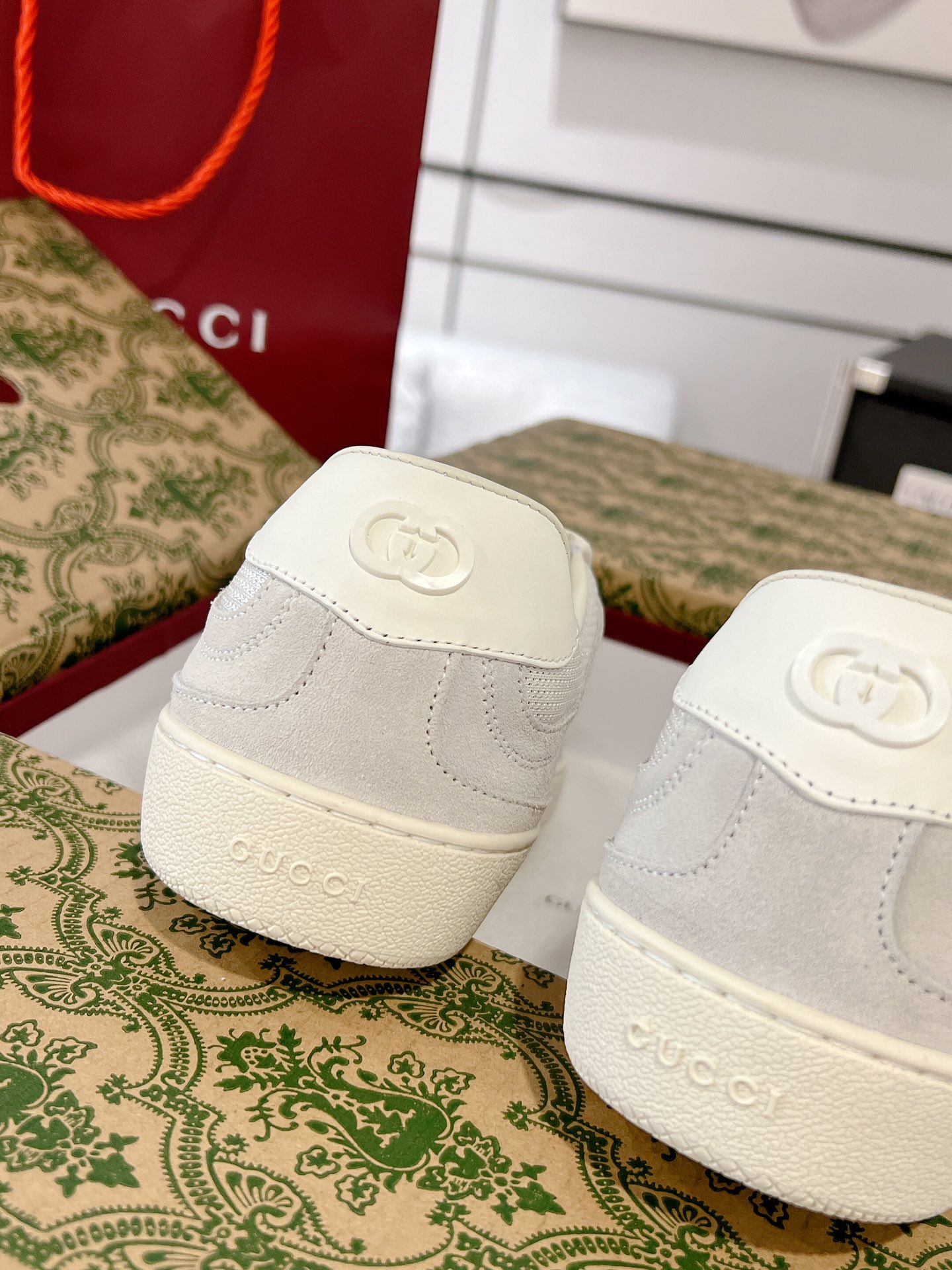 Gucci GG Low-Top Sneakers White