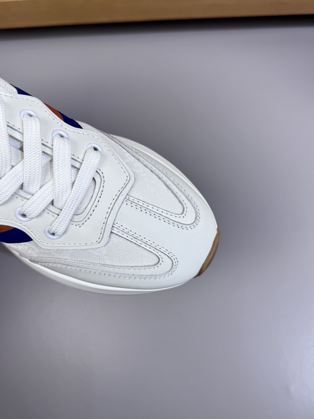 Gucci Web Stripe Sneakers White