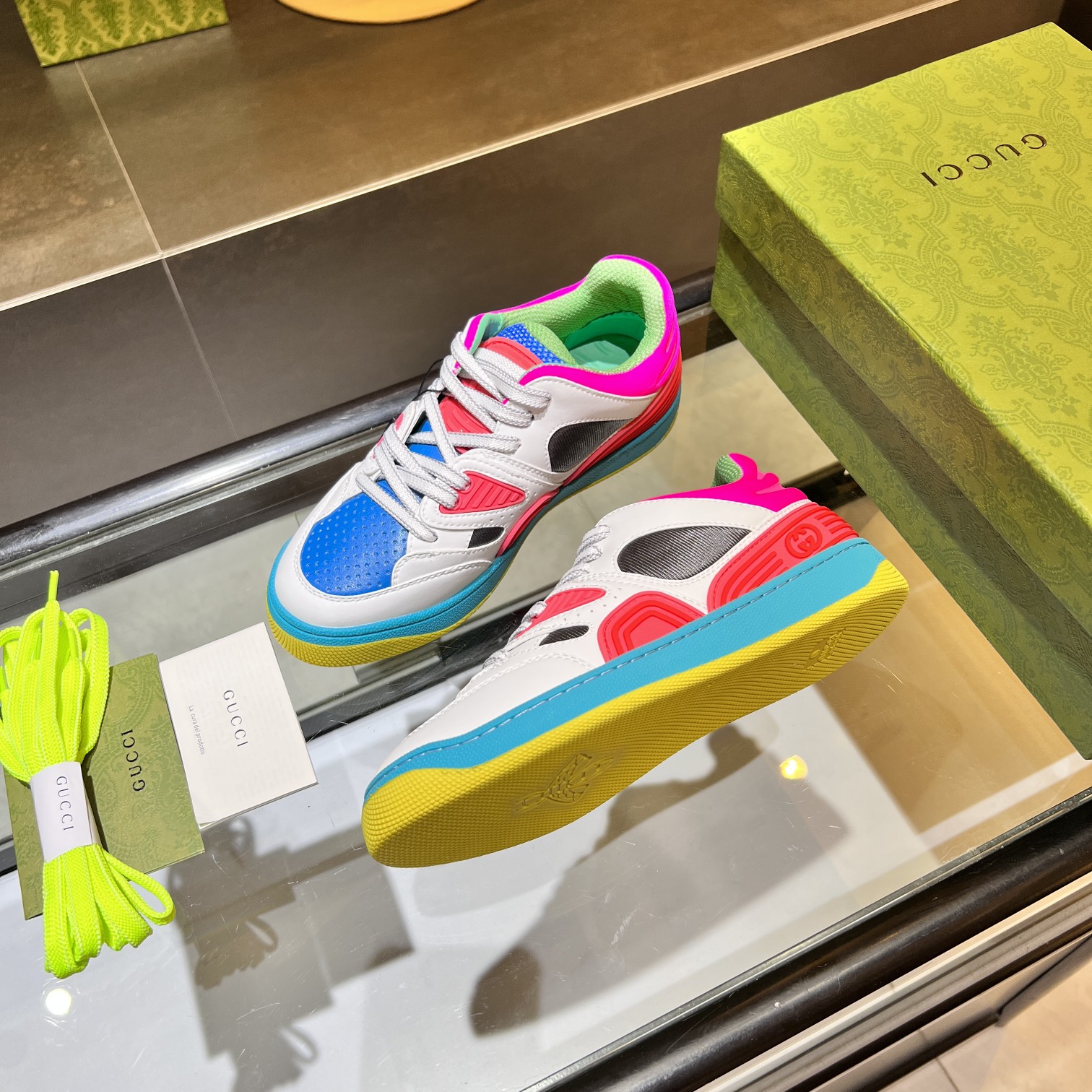 Gucci 2022 Low-Top Sneakers Multicolor