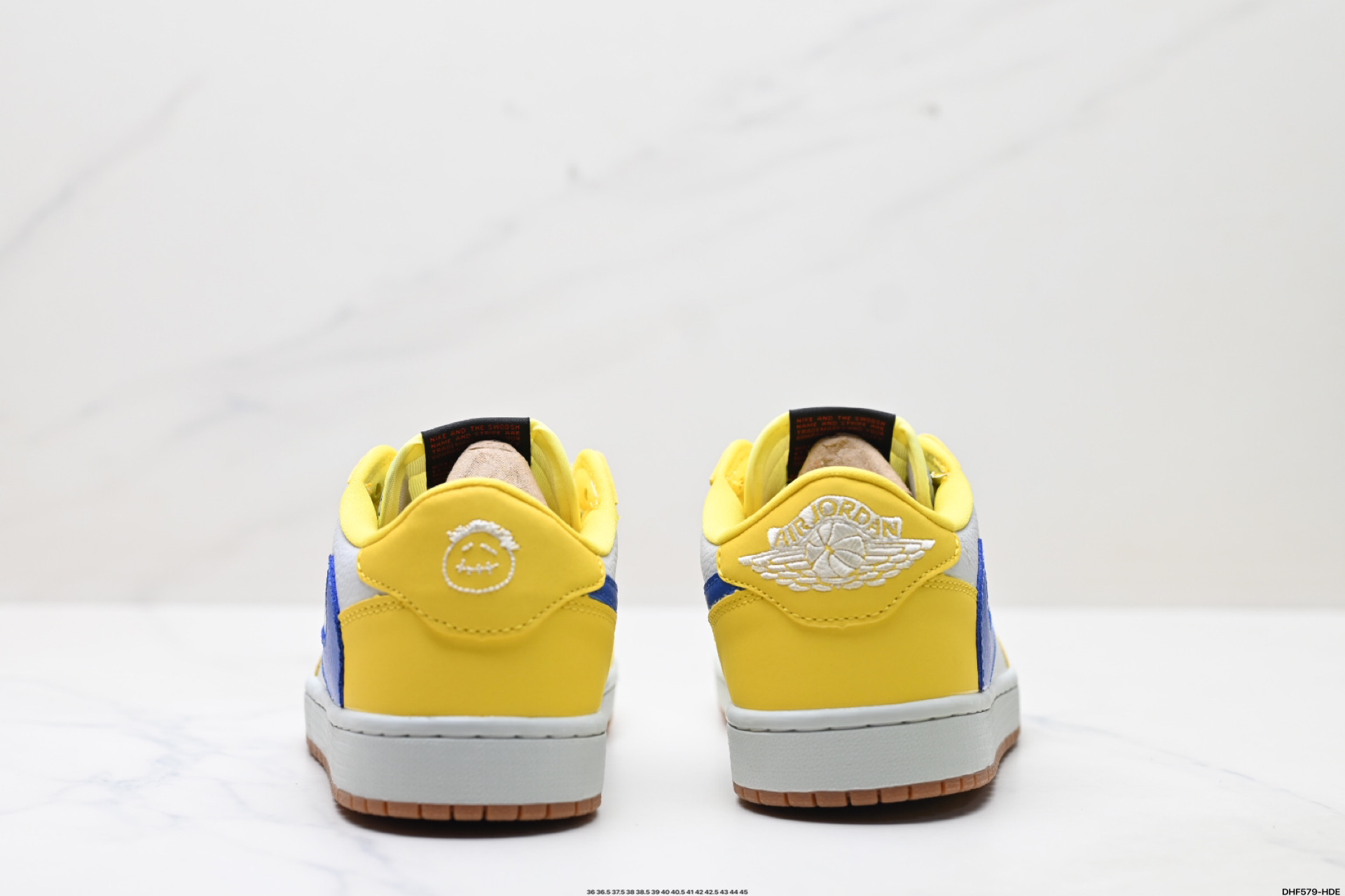 Nike Air Jordan 1 Low Yellow Blue