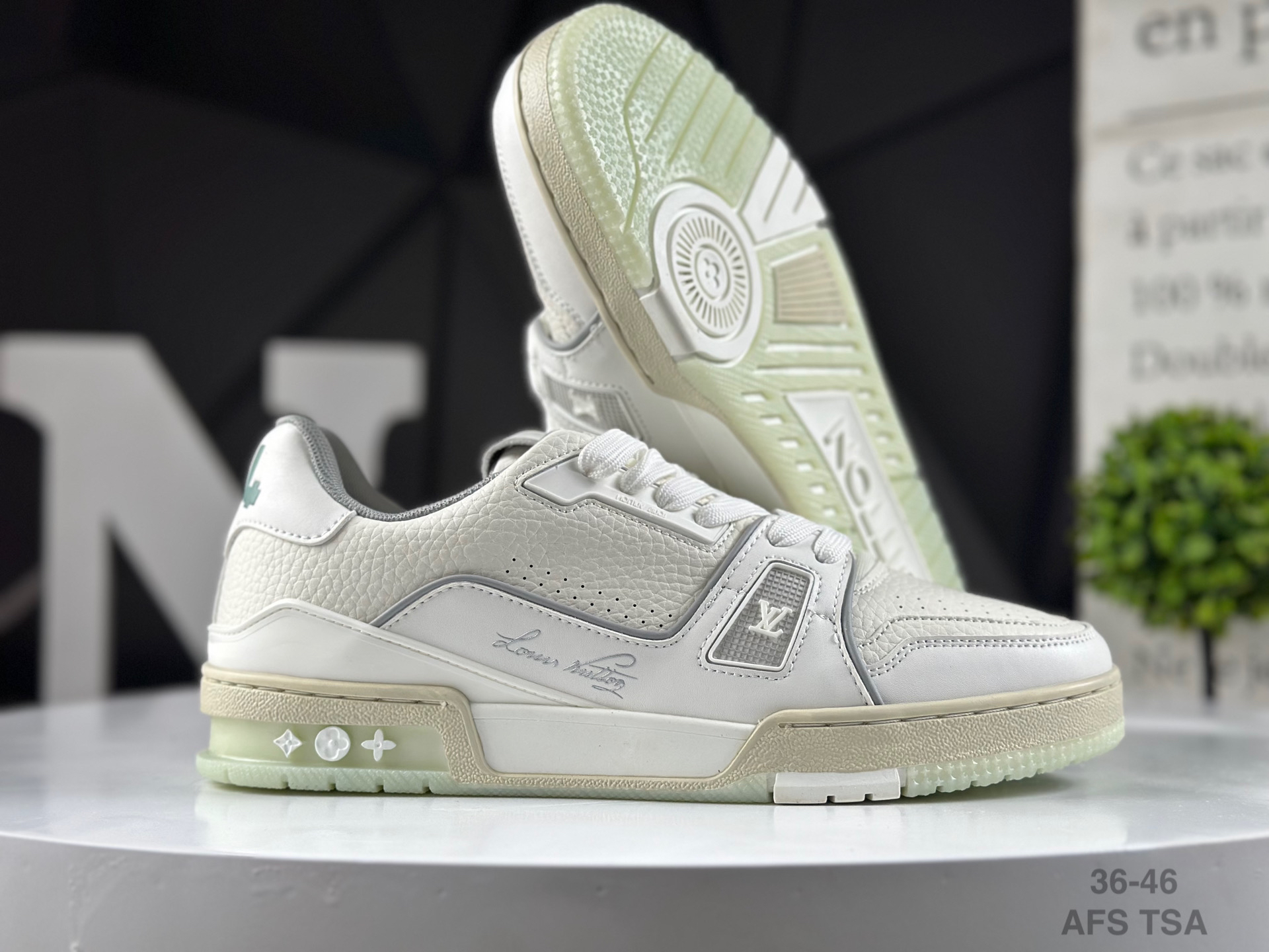 Louis Vuitton LV Trainer Sneaker White