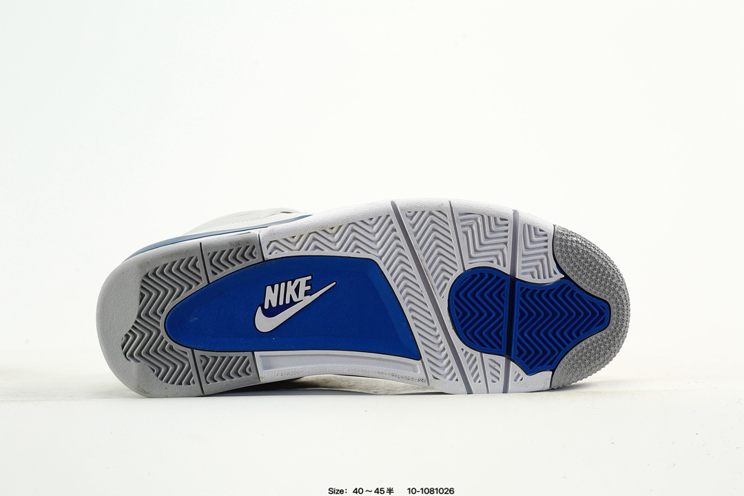 Nike Air Jordan 4 Retro OG Military Blue White Grey Blue
