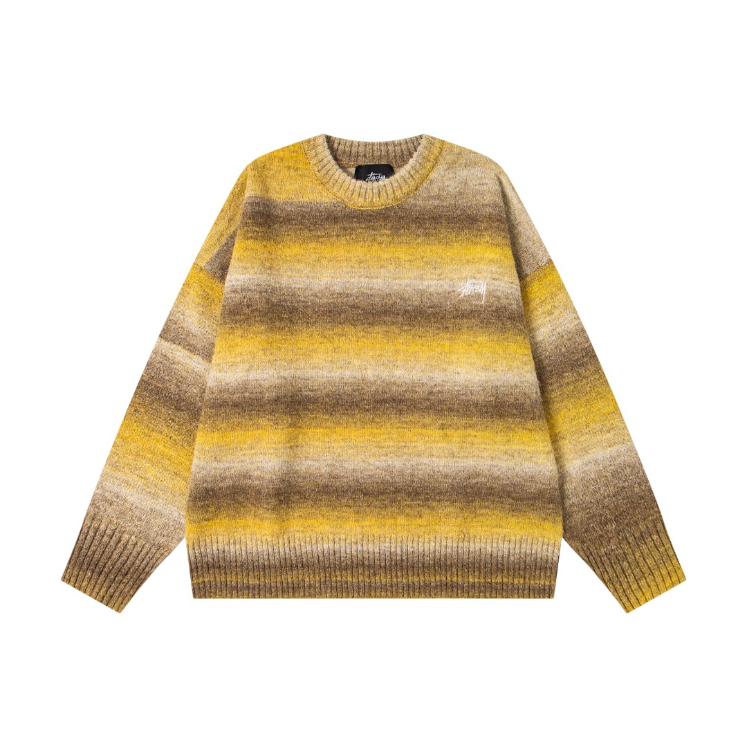 Stussy Gradient Knit Sweater Multicolor