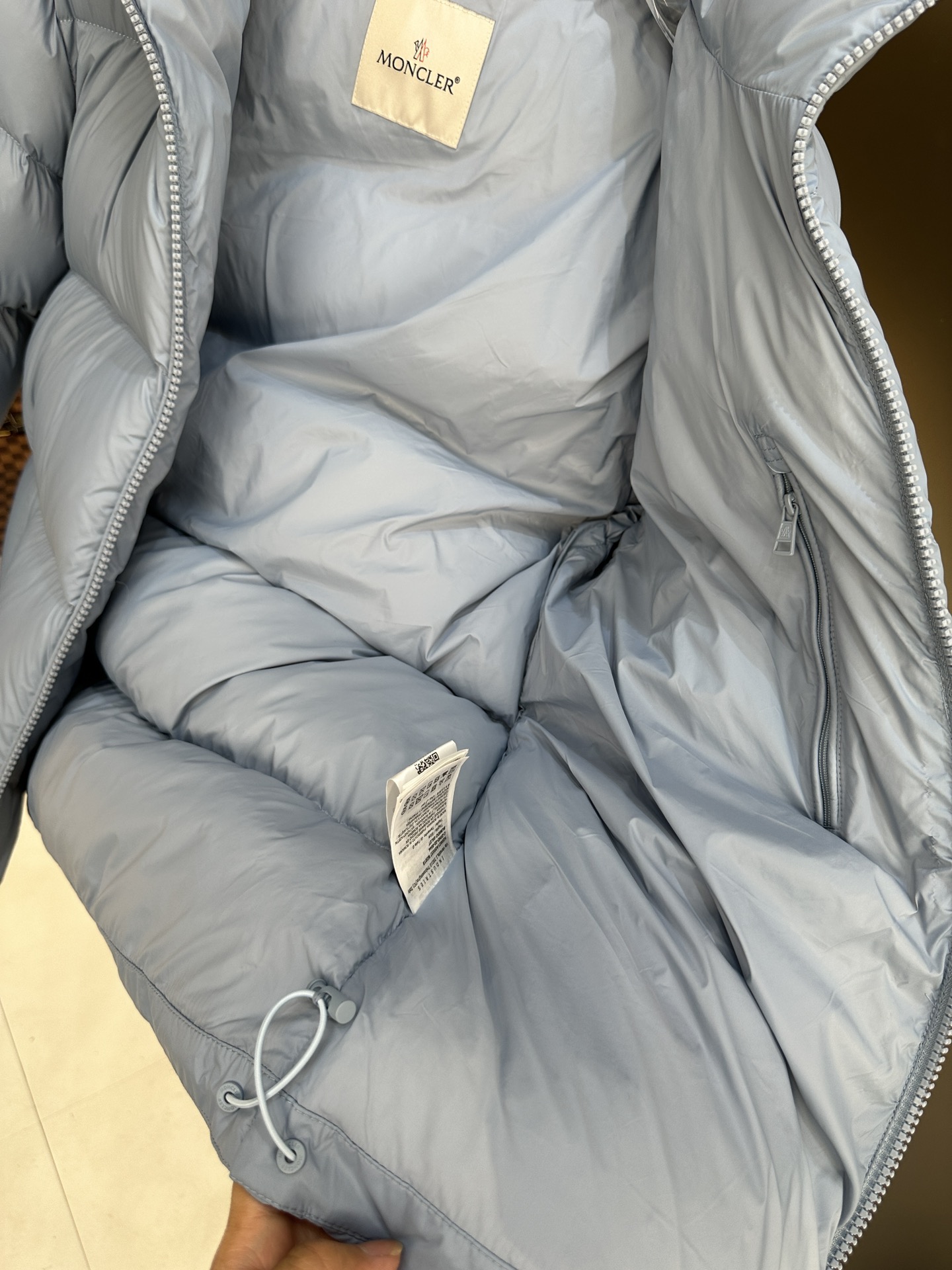 Moncler Citala Down Jacket Light Blue