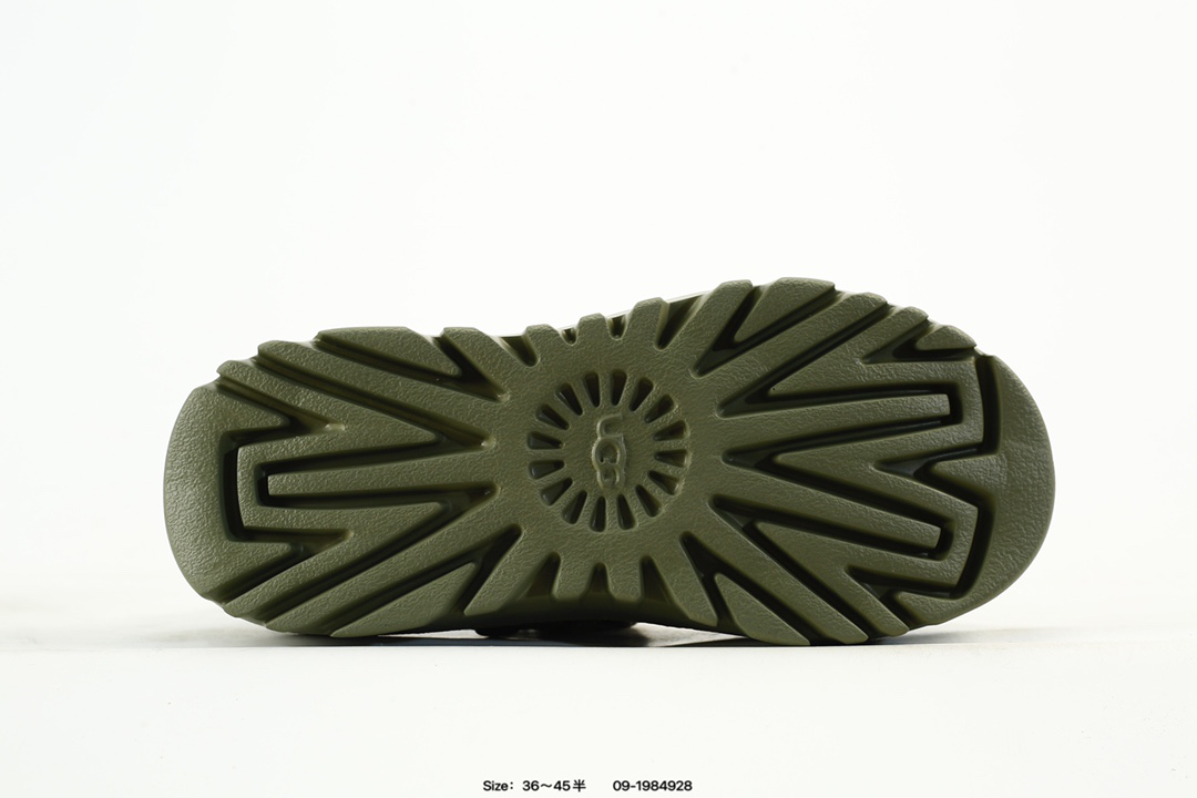 UGG Tasman Lowcut Platform Clog Olive Green