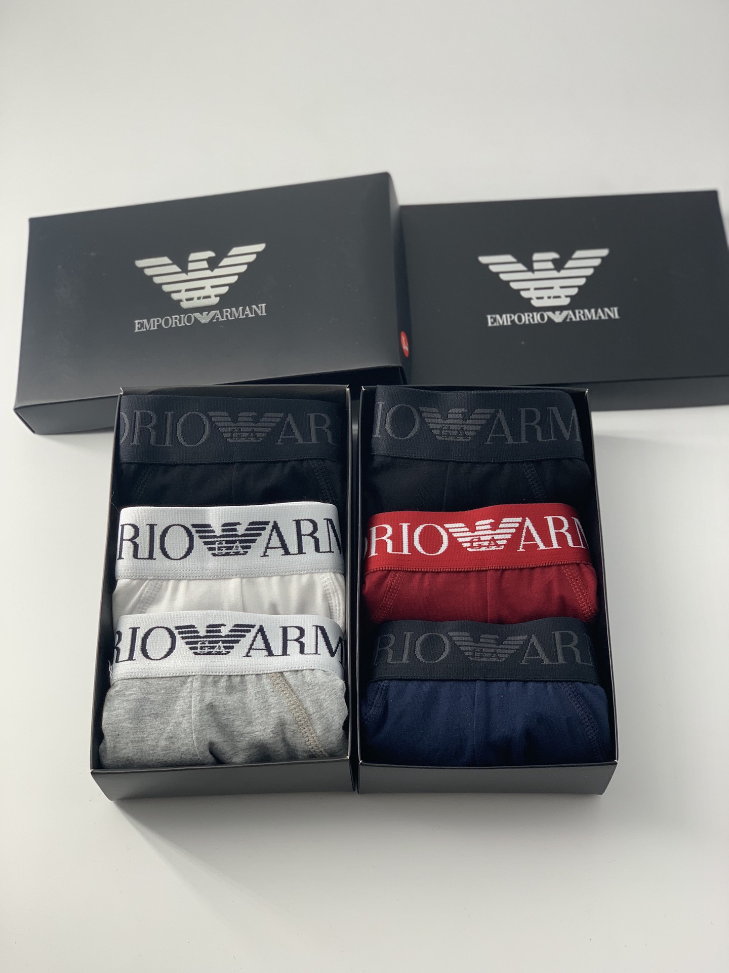 Emporio Armani Cotton Briefs 3-Pack Multicolor