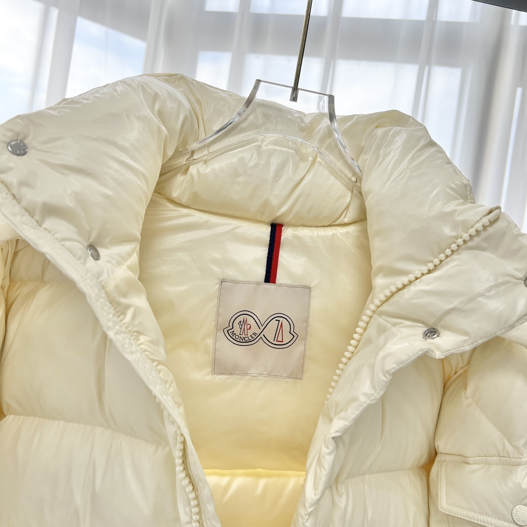 Moncler Maya 70th Down Jacket Cream