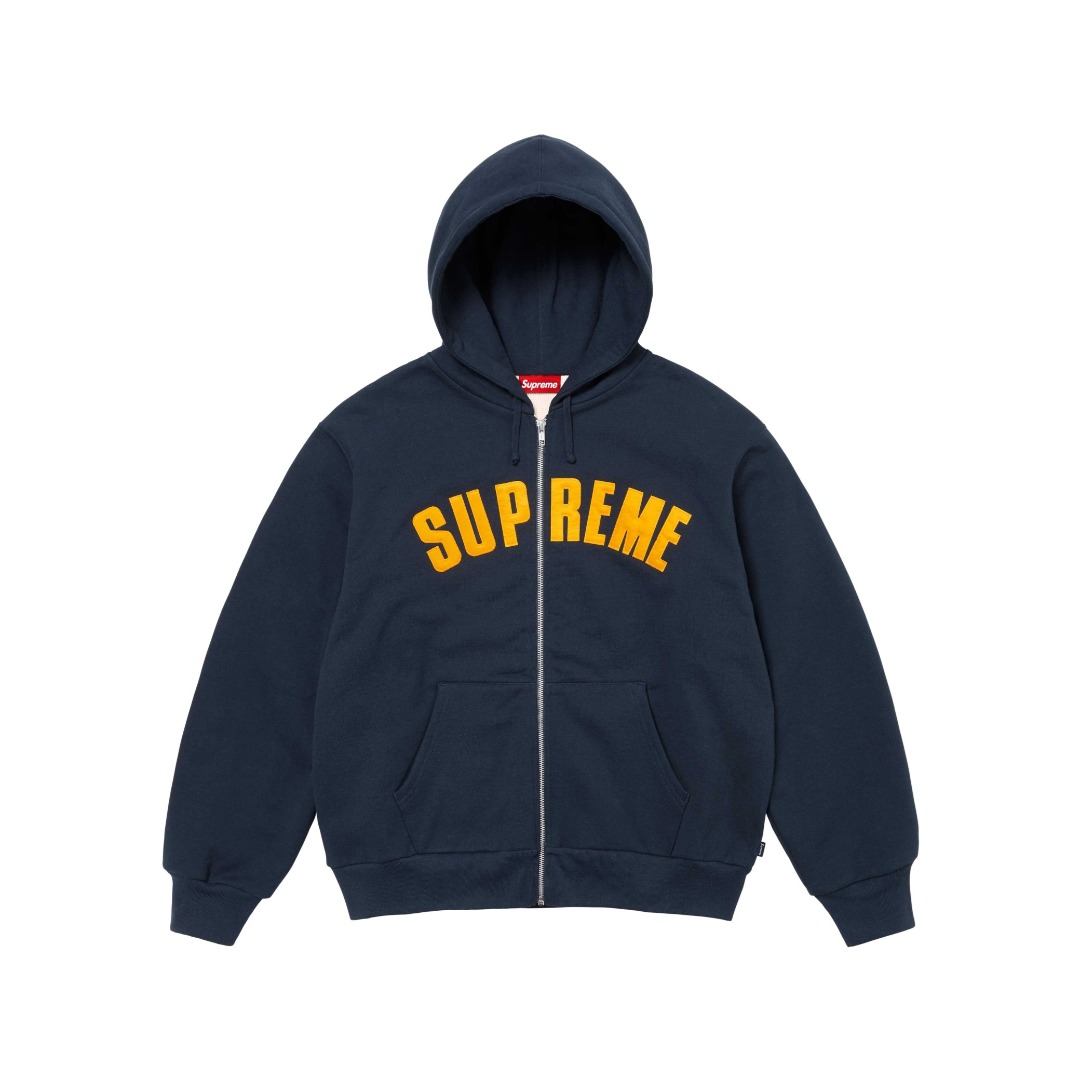 Supreme Thermal-Lined Zip Hoodie Multicolor