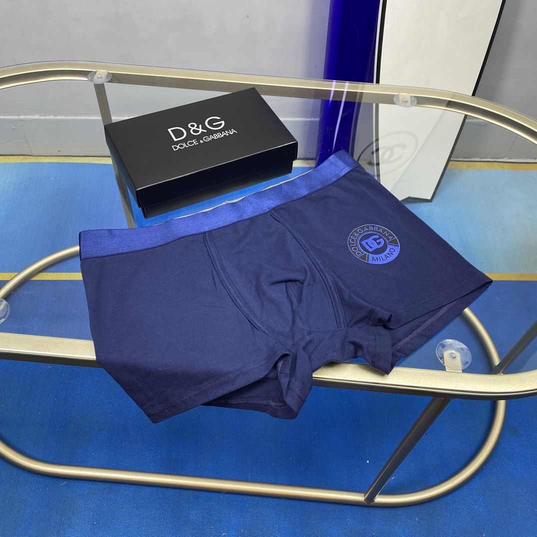 Dolce & Gabbana 3-Pack Logo Boxer Briefs Multicolor