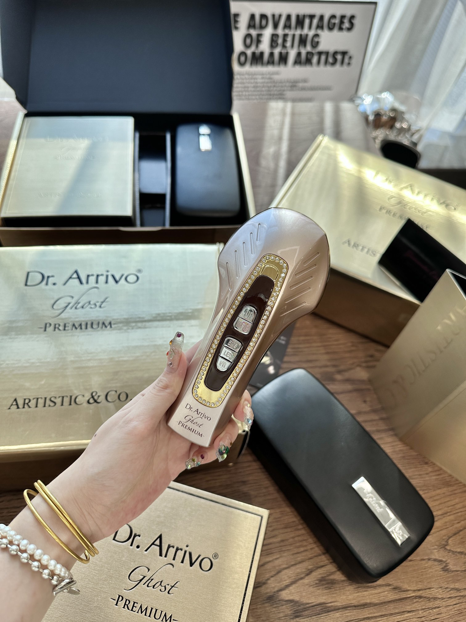 Dr. Arrivo Ghost Premium Lifting Device Rose Gold