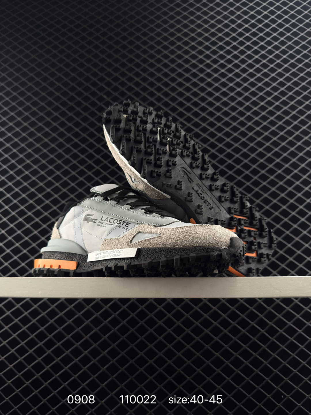 Lacoste Elite Active Low-Top Sneakers Grey