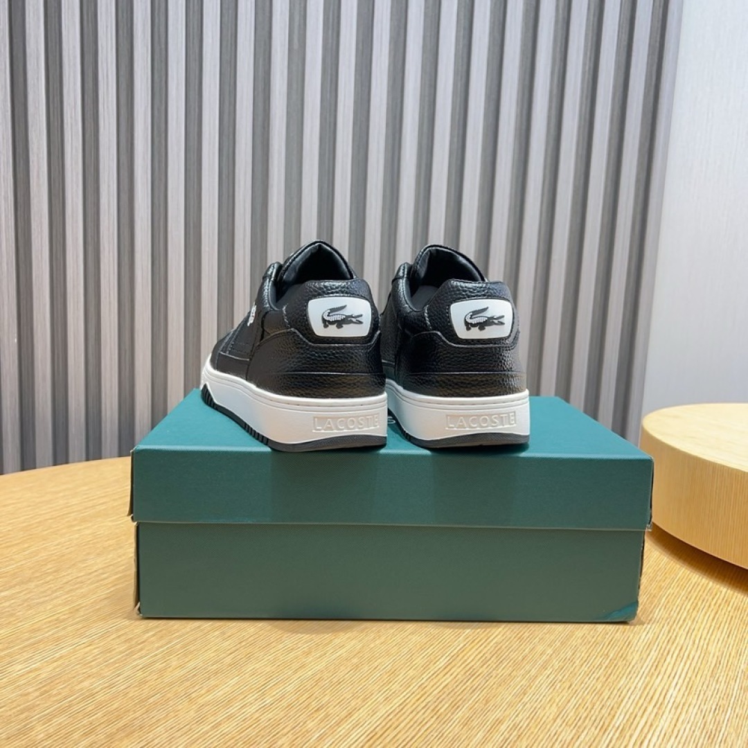 Lacoste Classic Leather Casual Sneakers Black