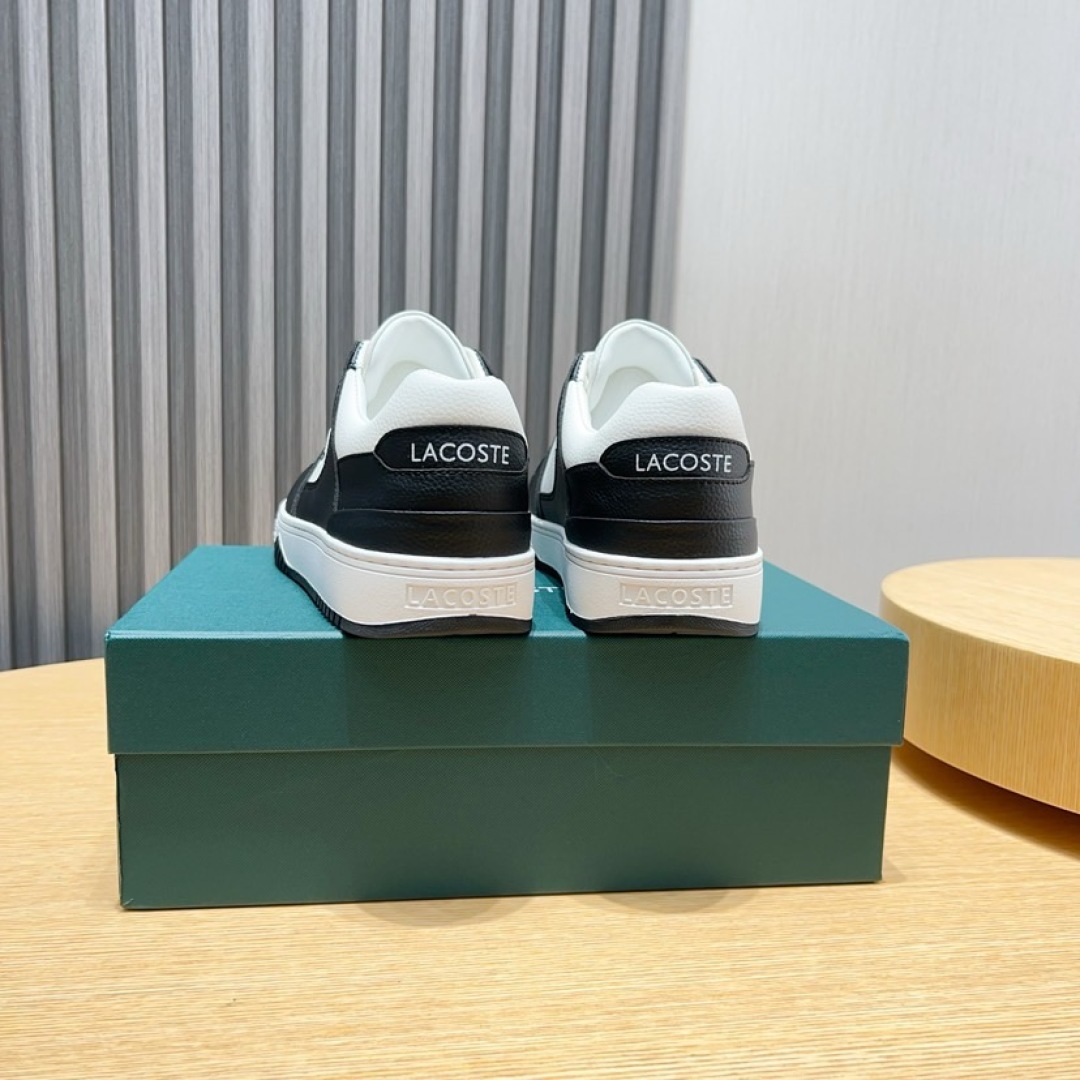 Lacoste Classic Leather Casual Sneakers Black/White
